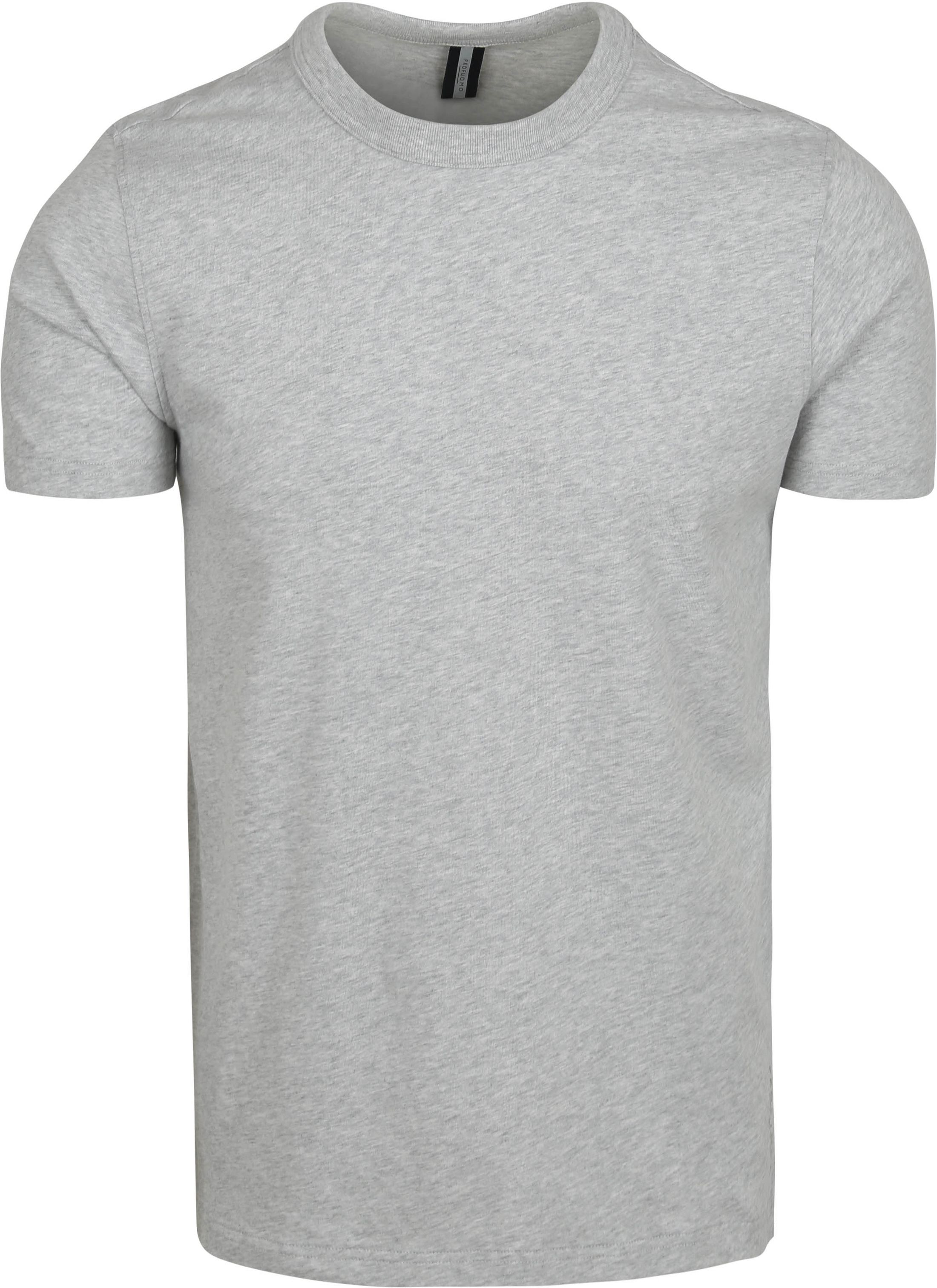 Profuomo T-Shirt Grau Melange PP2T00001B-C kaufen | Suitable