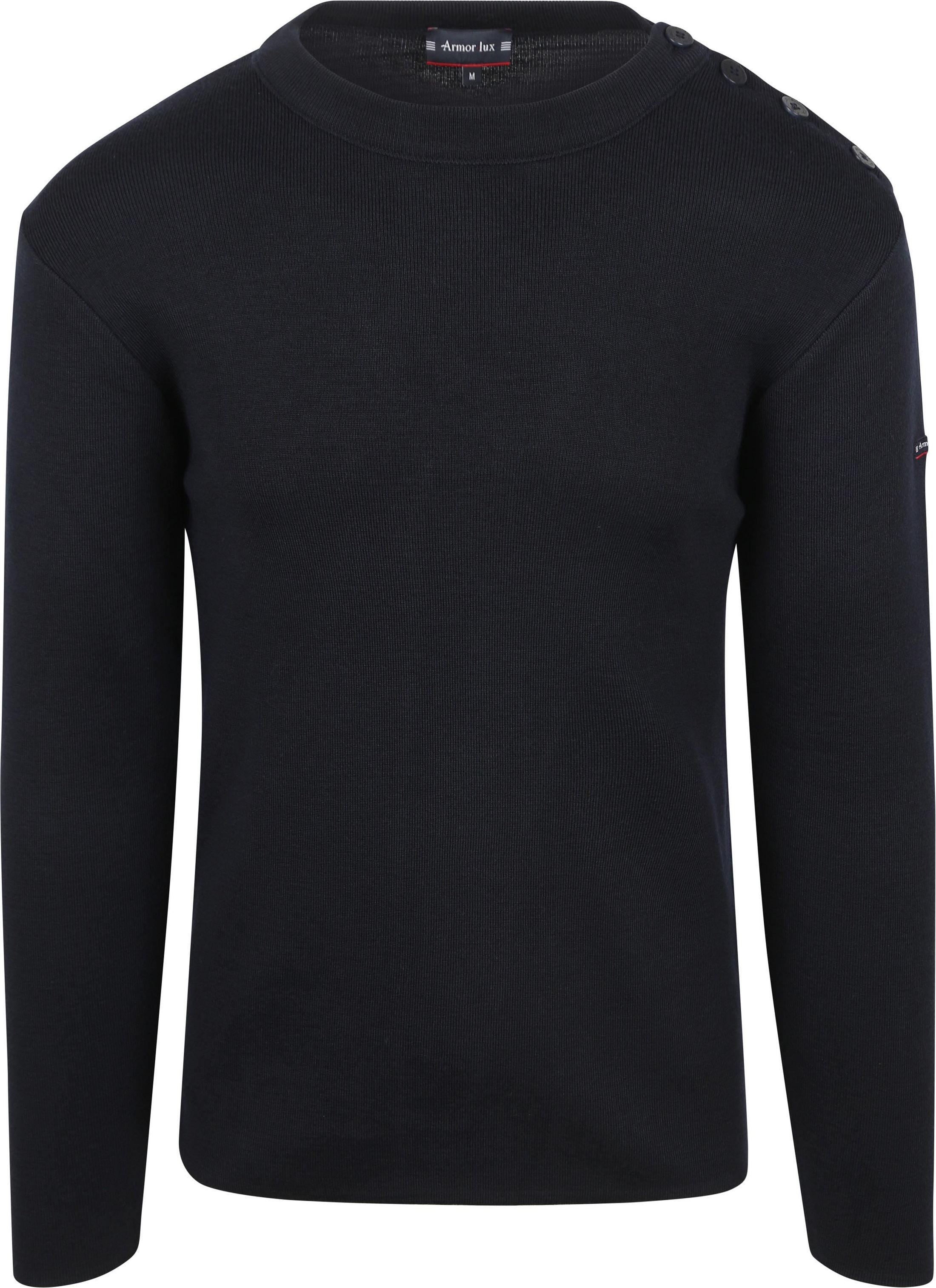 Armor-Lux Marin Goulenez Sweater Merino Wool Navy order online | 75953-300 | Suitable Norway