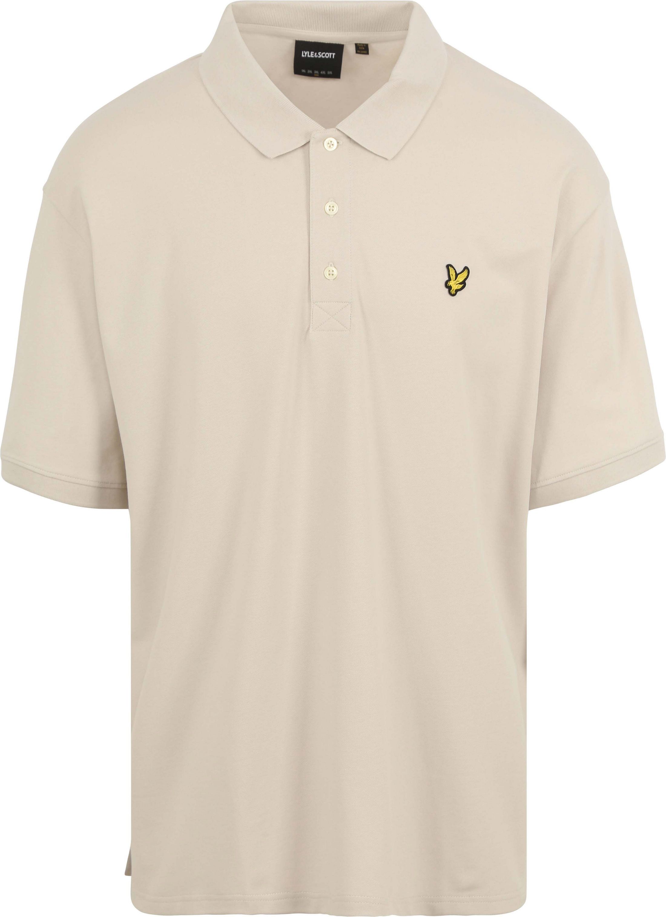 Lyle and Scott Plussize Polo Ecru SP400VOGX-W870 kopen | Suitable