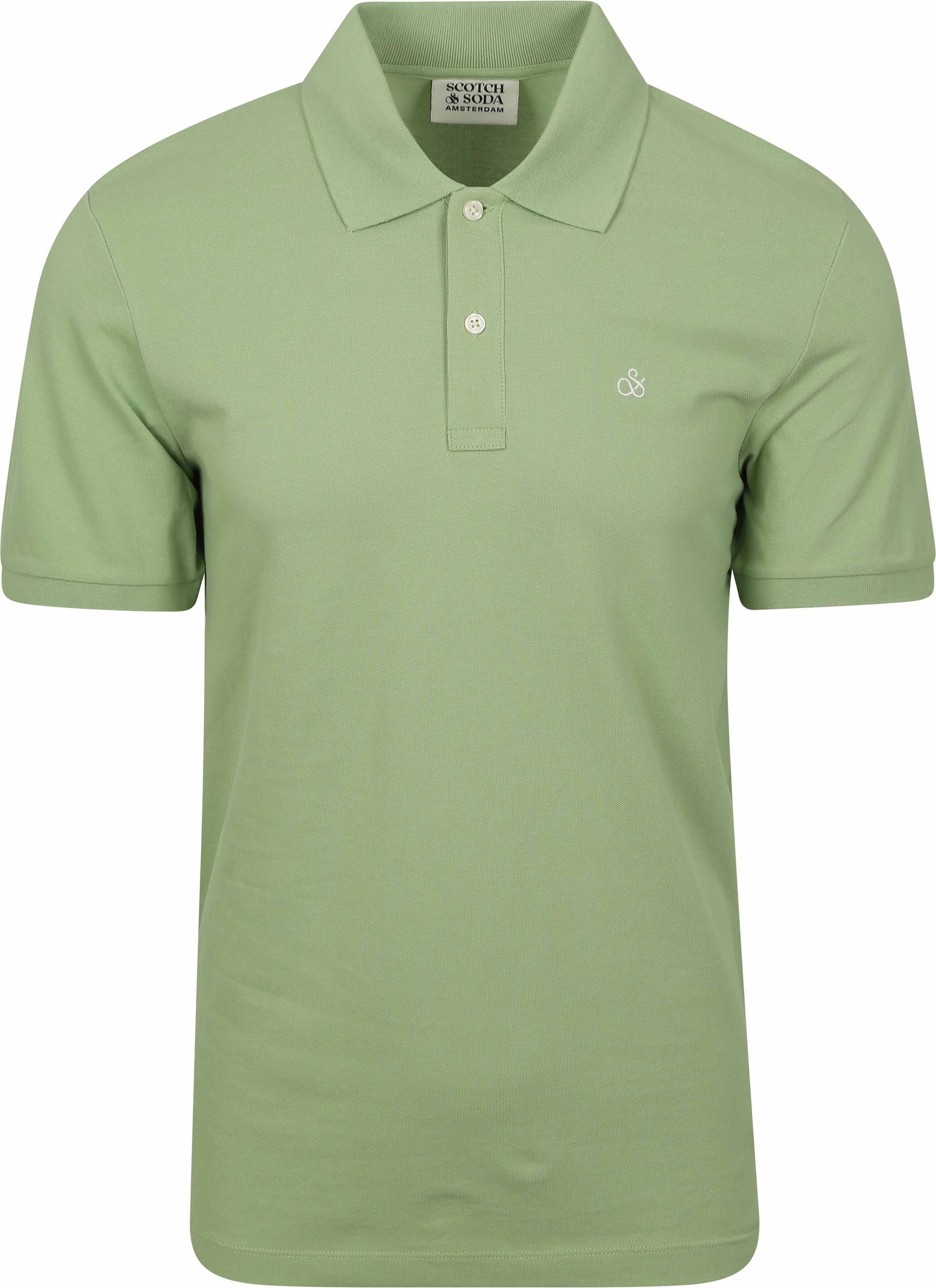 Scotch And Soda Core Piqué Polo Shirt Green 180097-300 order online | Suitable