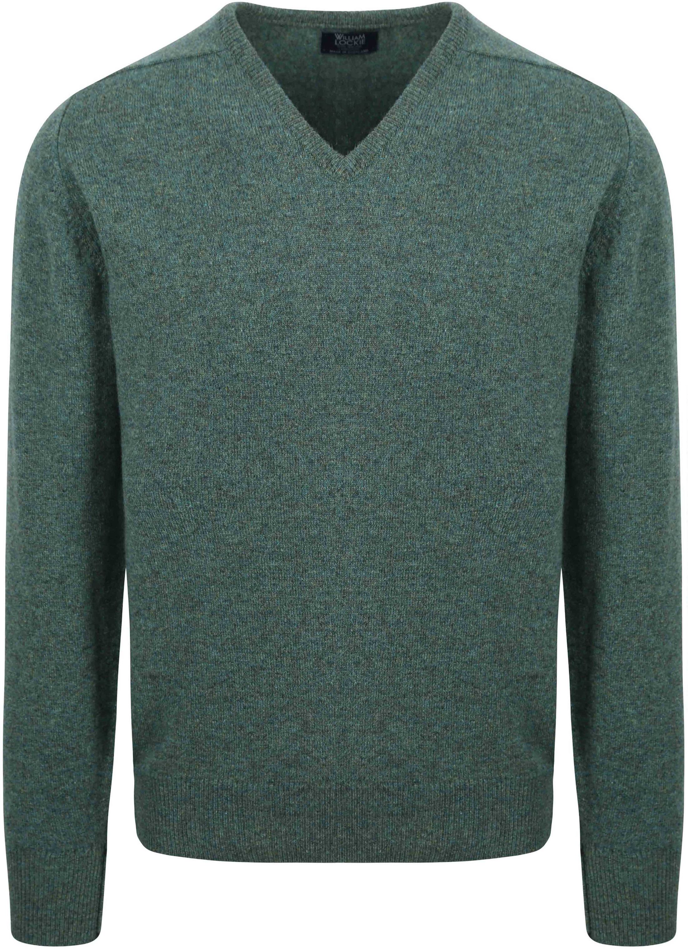 William Lockie Pullover Wol Moorland Groen 7092DF-Moorland kopen | Suitable
