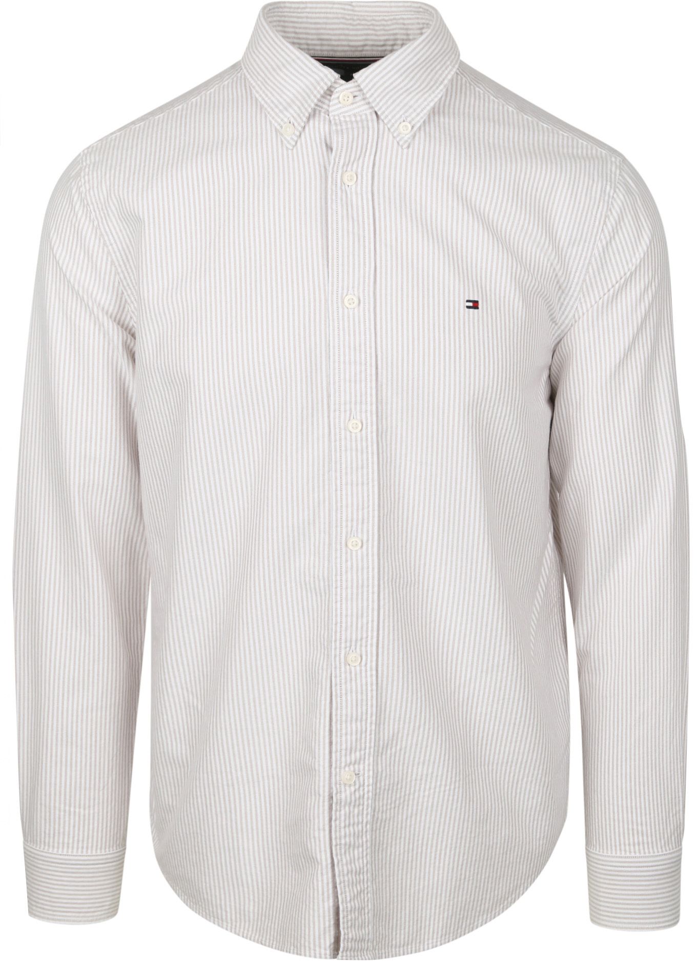 Tommy Hilfiger Chemise Oxford Rayures Beige commander en ligne | MW0MW36238-0BJ | Suitable Luxembourg
