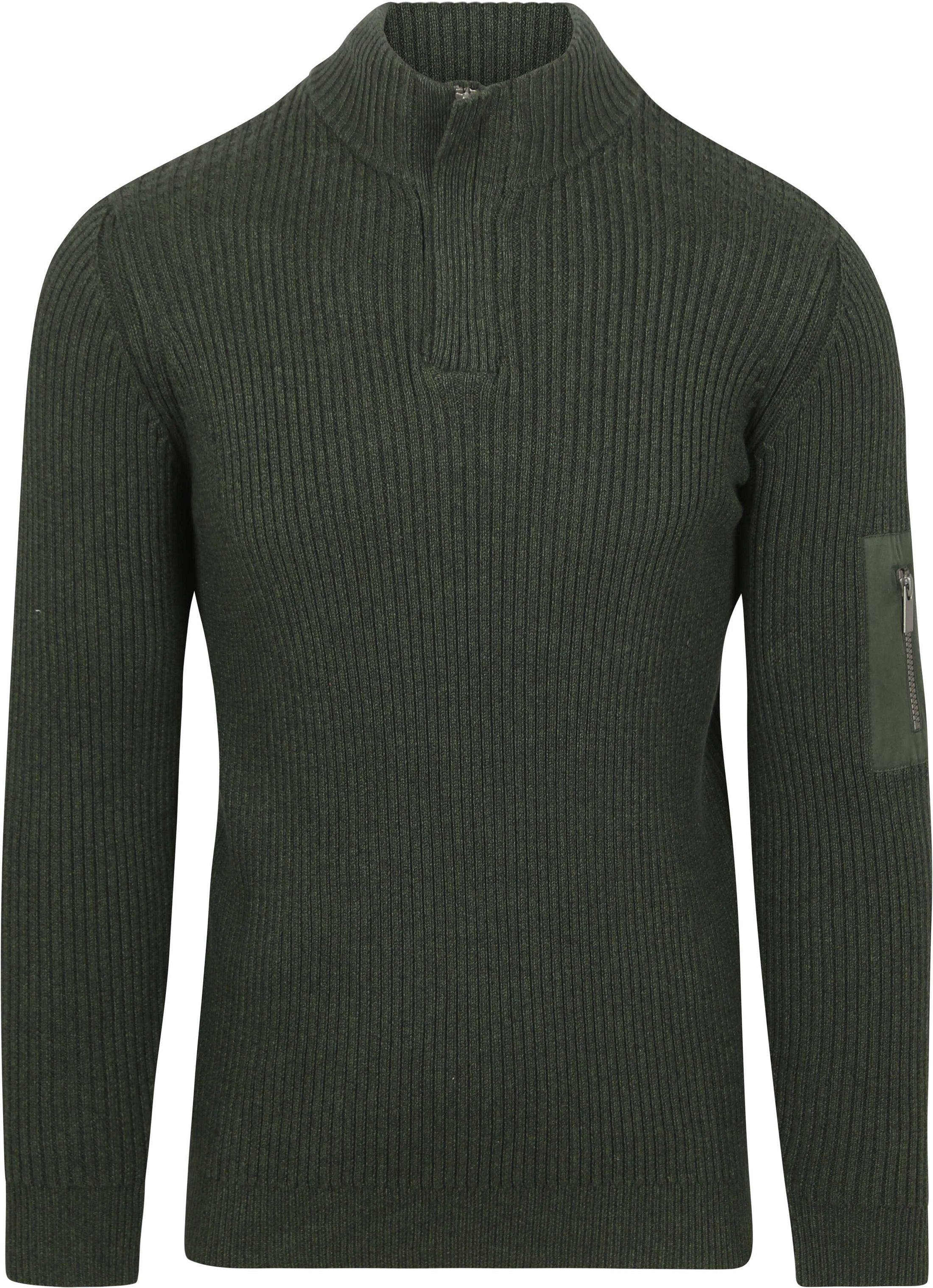 Suitable Mou Half Zip Pullover Dark Green RSP-25PUMOUZ-GR order online | Suitable