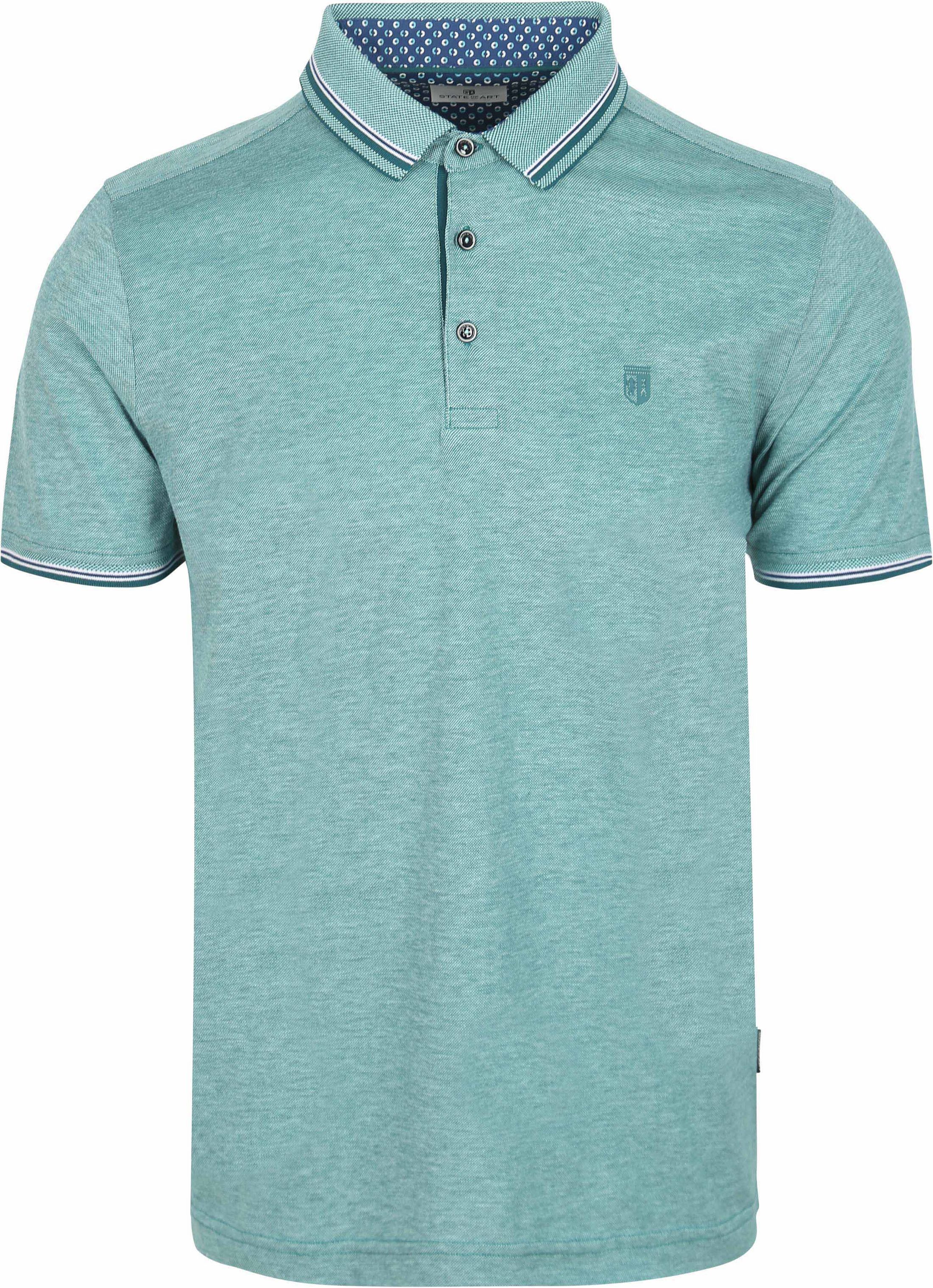 State Of Art Pique Polo Shirt Mint Blue order online | 46115467-5255 | Suitable Italy