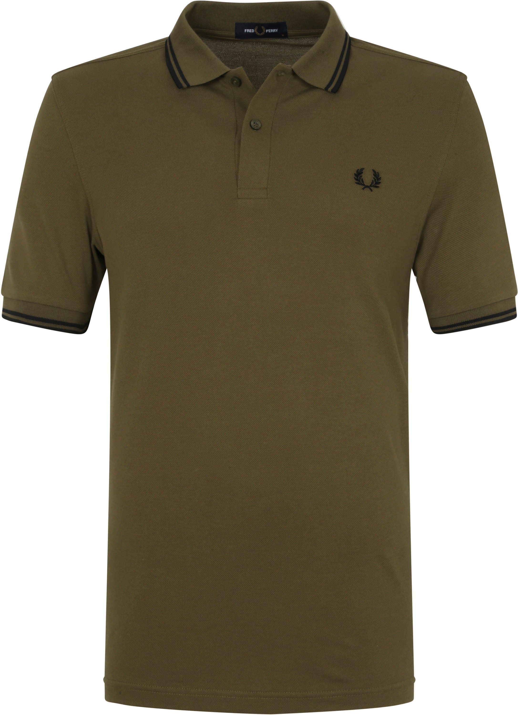Fred Perry Polo M3600 Green Dark Green size L