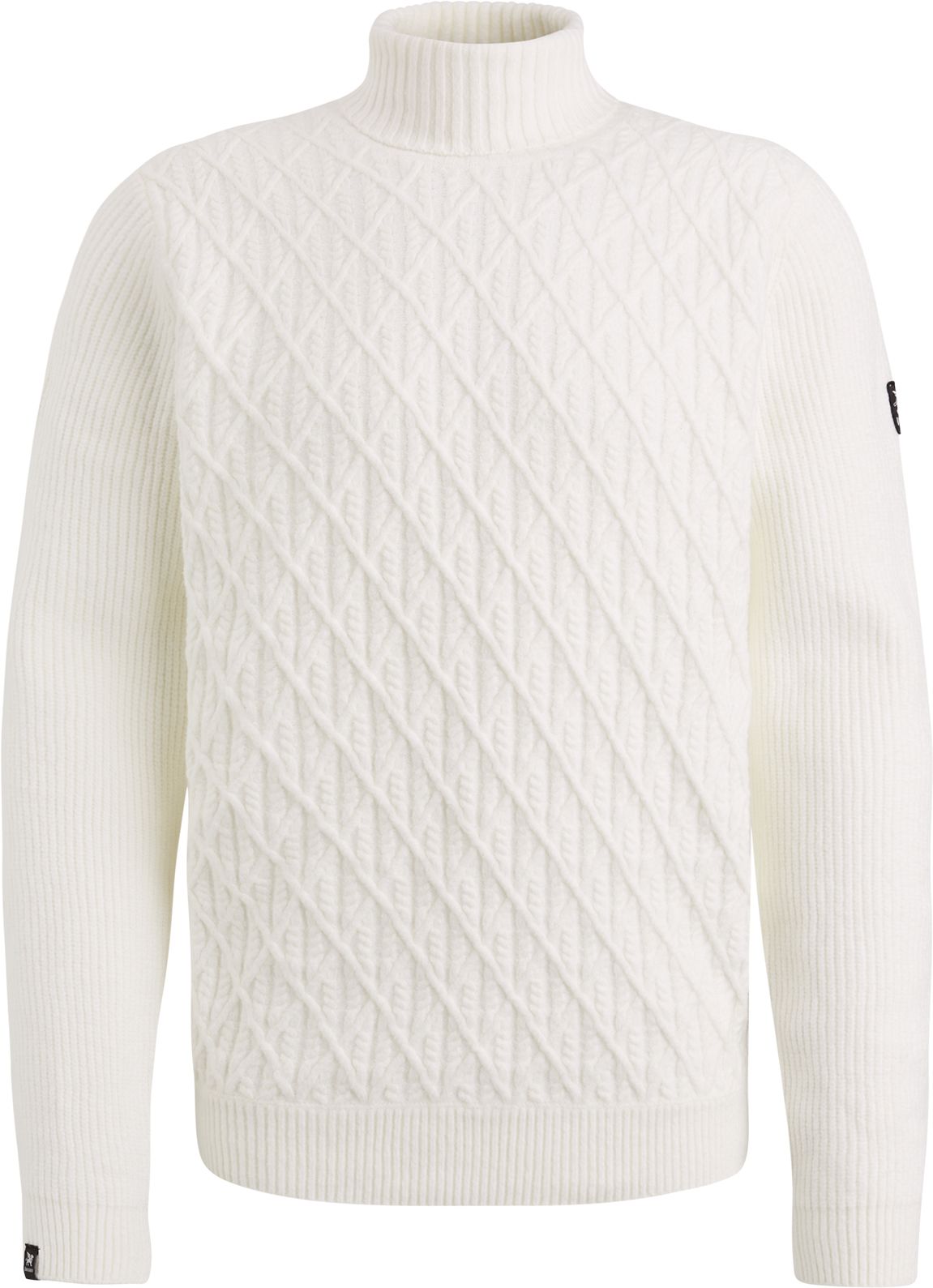 Vanguard Rollneck Pullover Structure Off White VKW2410338-7149 order online | Suitable