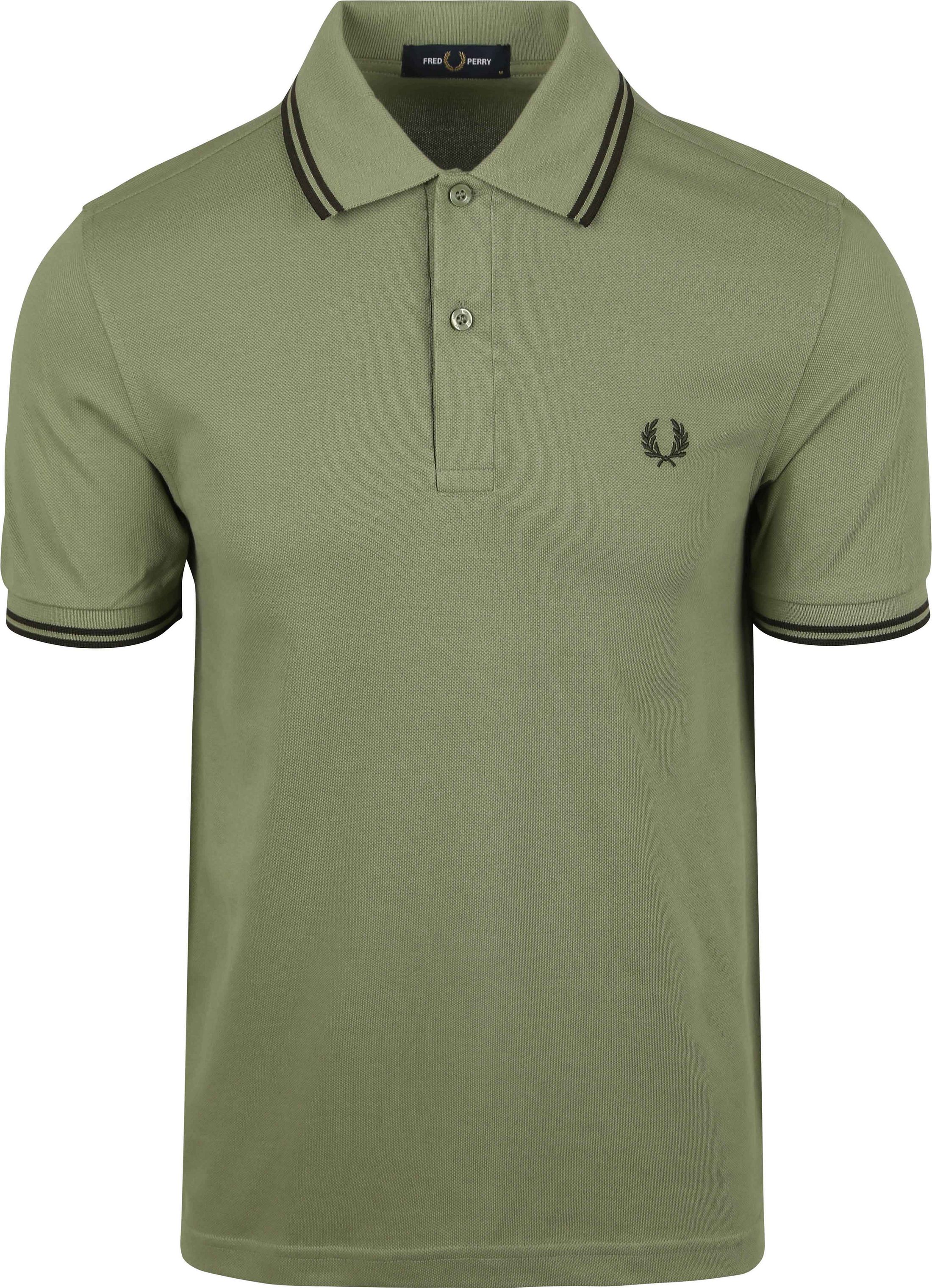Fred Perry Polo M3600 Groen Y64 M3600-Y64 kopen | Suitable