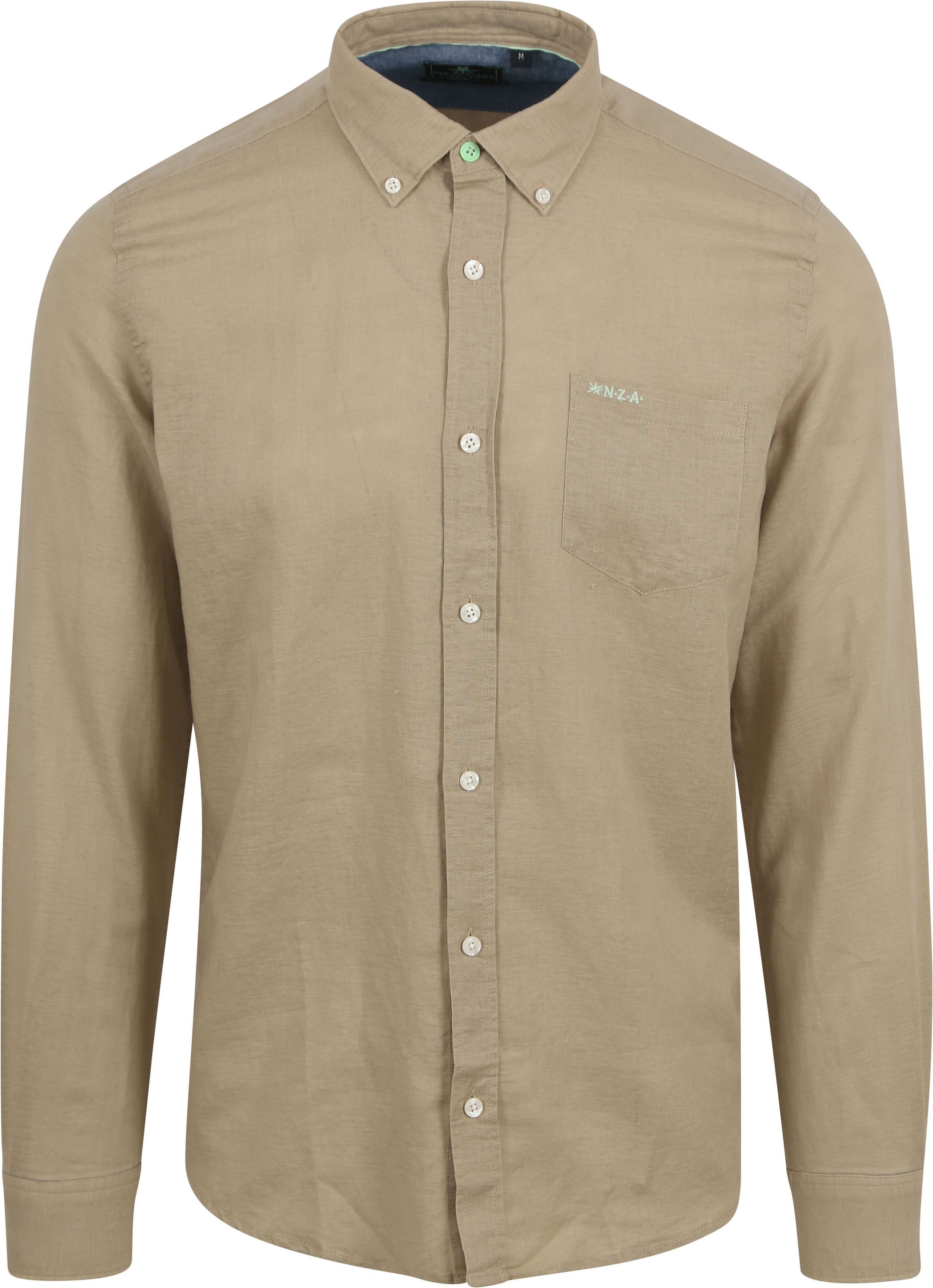 NZA Shirt Okarito Linen Beige 24CN506-1116 order online | Suitable