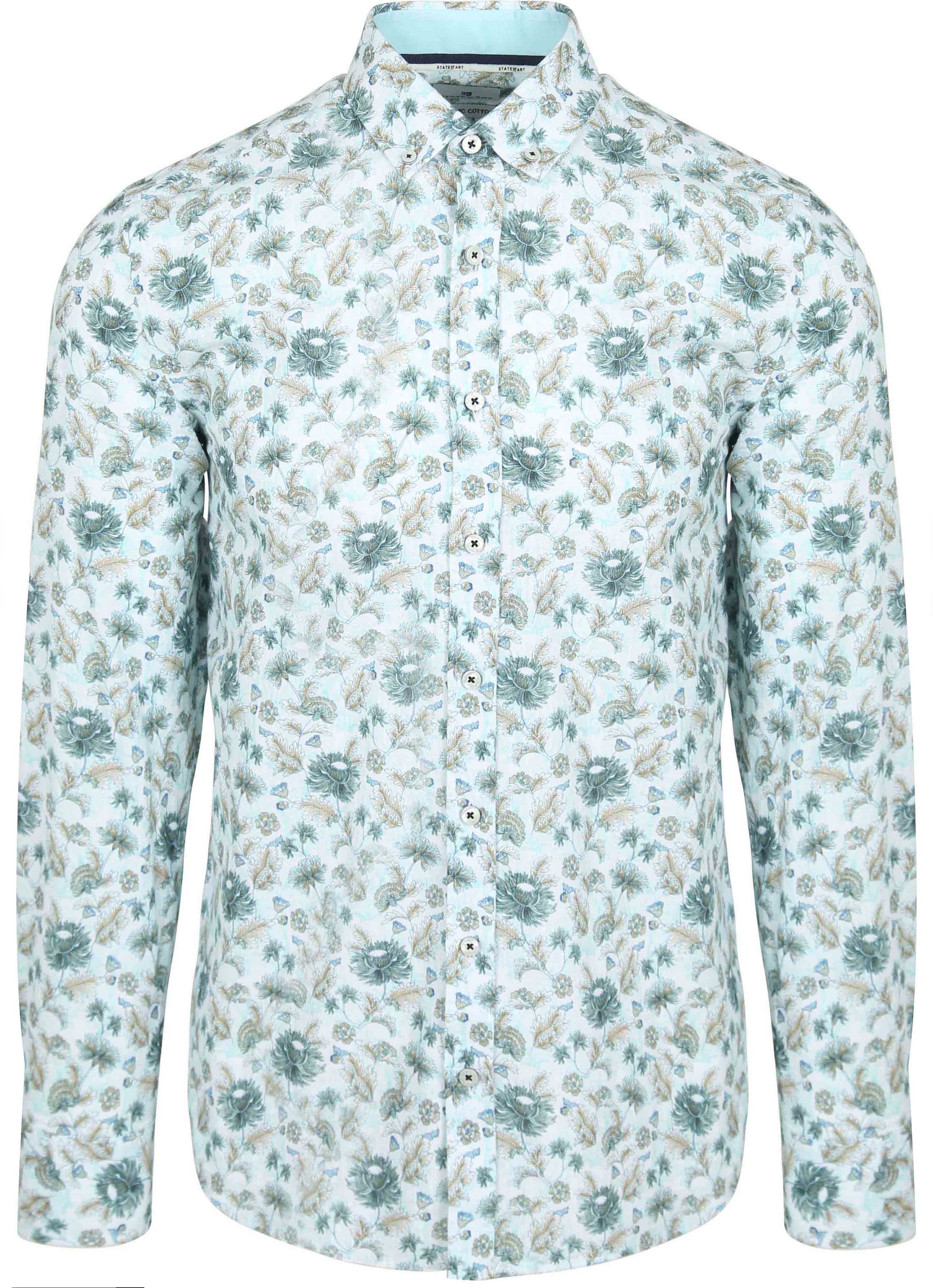 State Of Art Shirt Flower Light Blue 21415348-1152 order online | Suitable