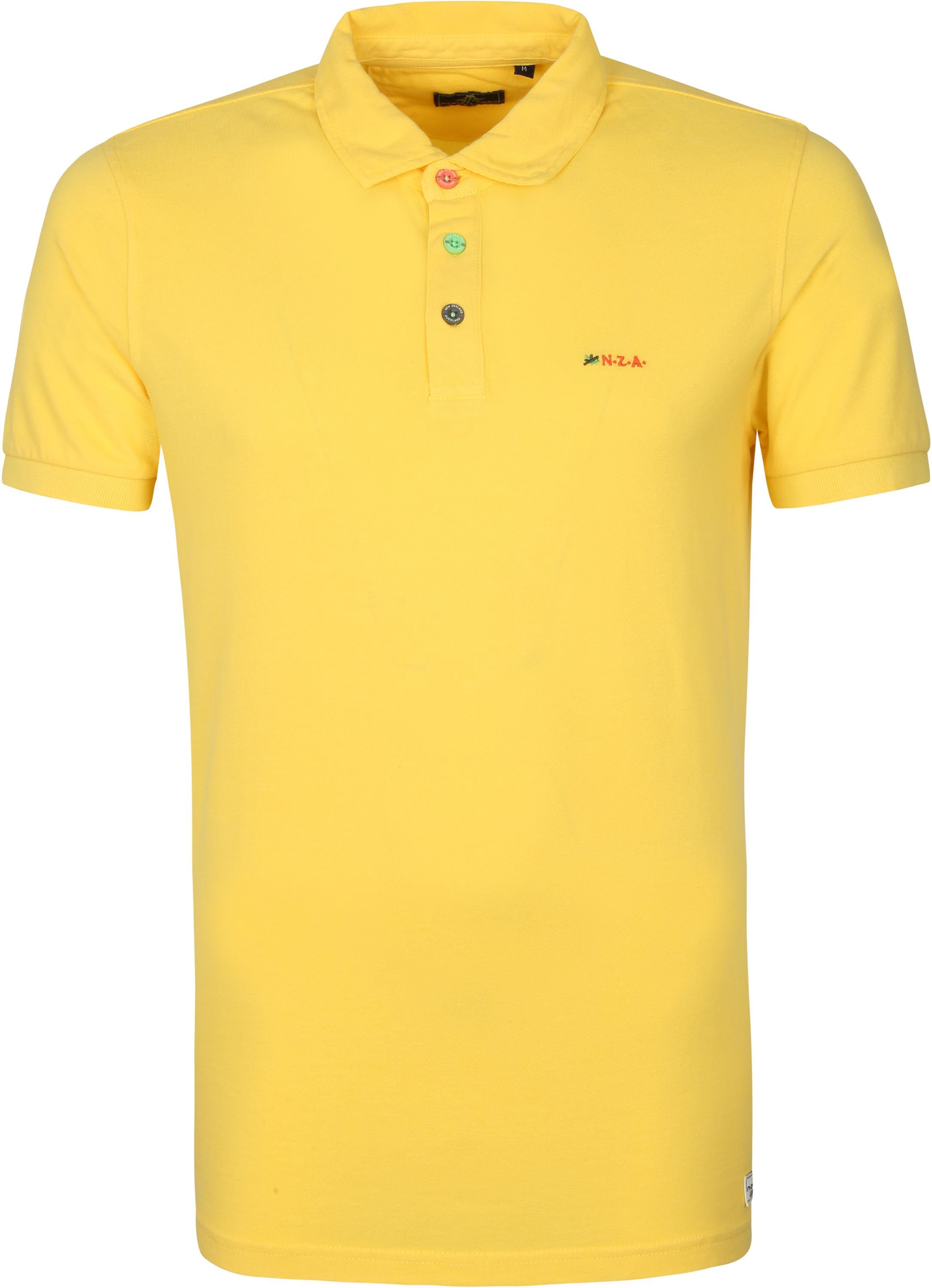 NZA Kerikeri Polo Shirt Yellow size L