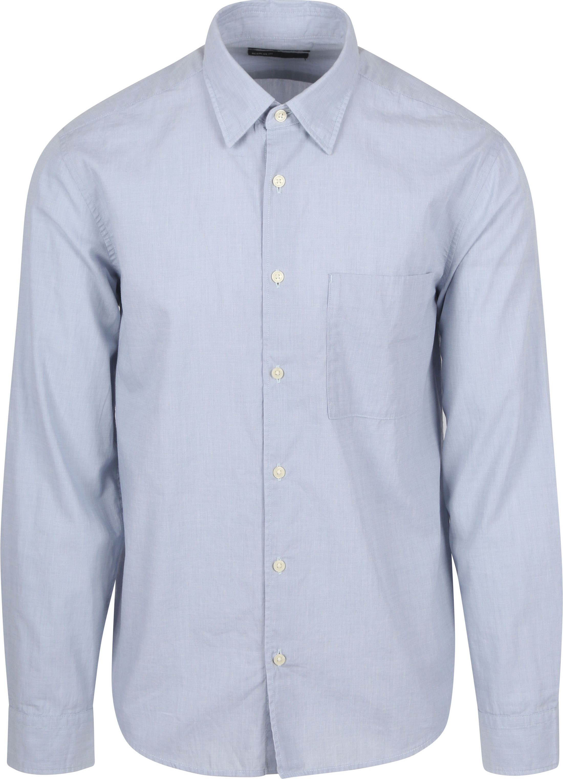 Marc O'Polo Hemd Soft Blau M28725742090-M85 kaufen | Suitable