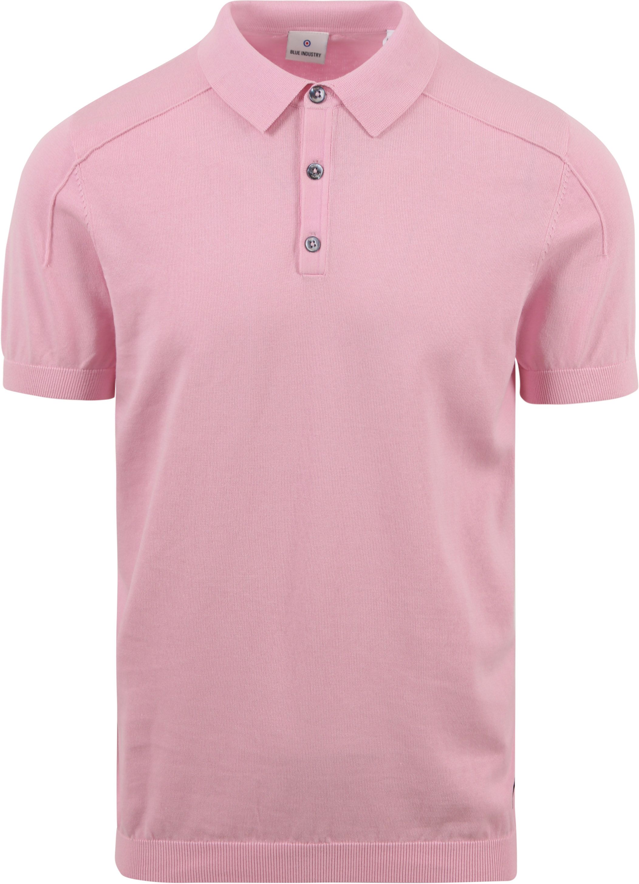 Blue Industry gestricktes Poloshirt Rosa KBIS23-M11 rose kaufen | Suitable