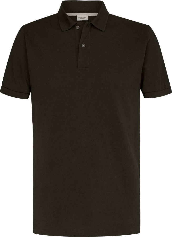 Profuomo Piqué Polo Shirt Army Green PPWD10019L-6 order online | Suitable