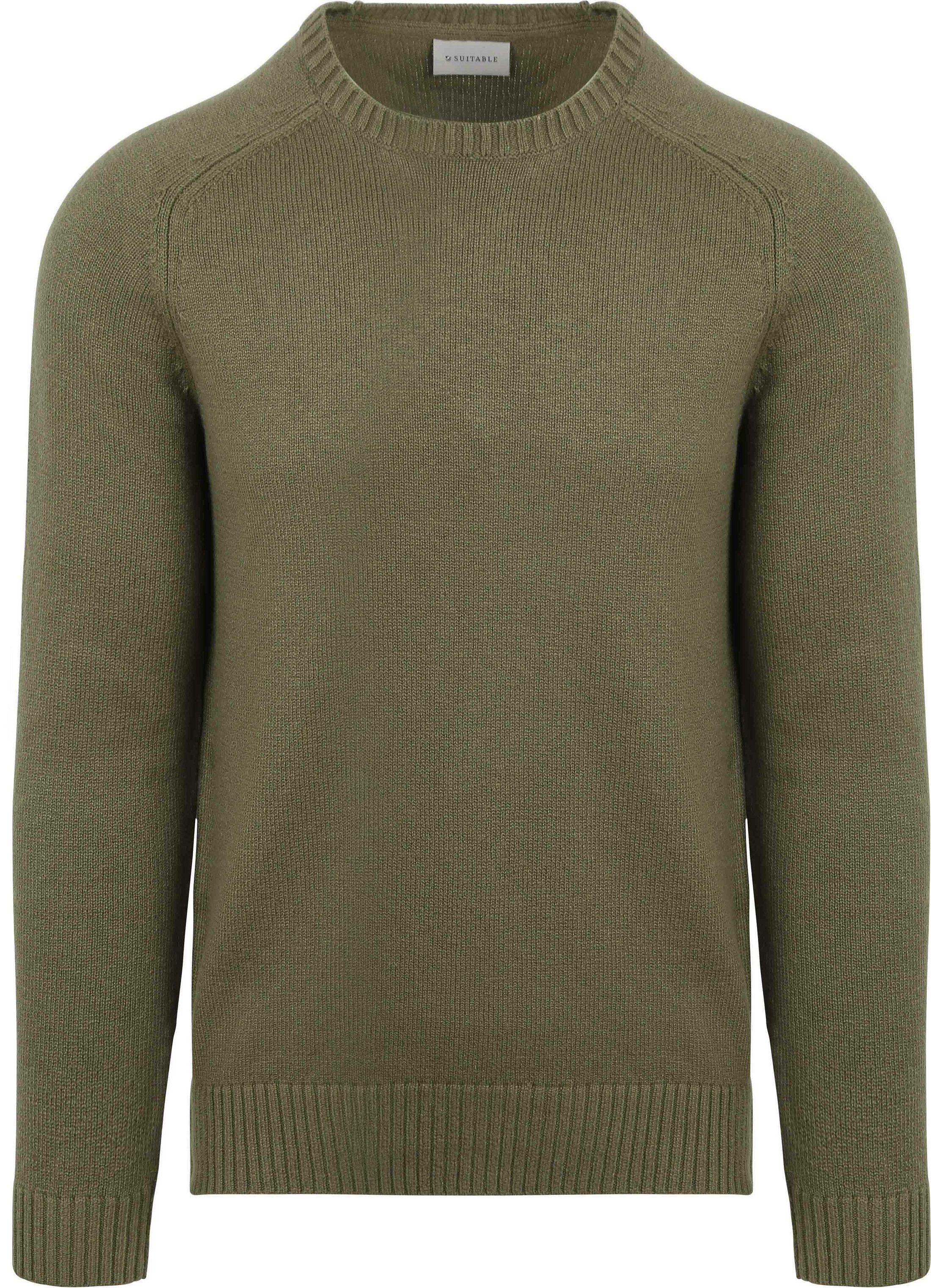 Suitable Pull Raw Vert Olive PU-O-RAW-25.01 FCD 39342 green commander en ligne | Suitable