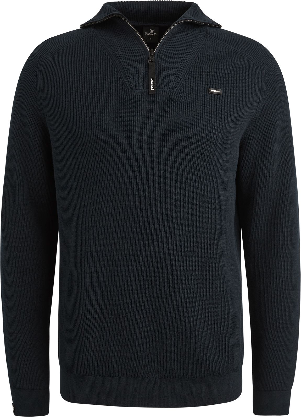 Vanguard Pullover halber Reißverschluss strukturiert Rib Navy VKW2508307-5073 kaufen | Suitable