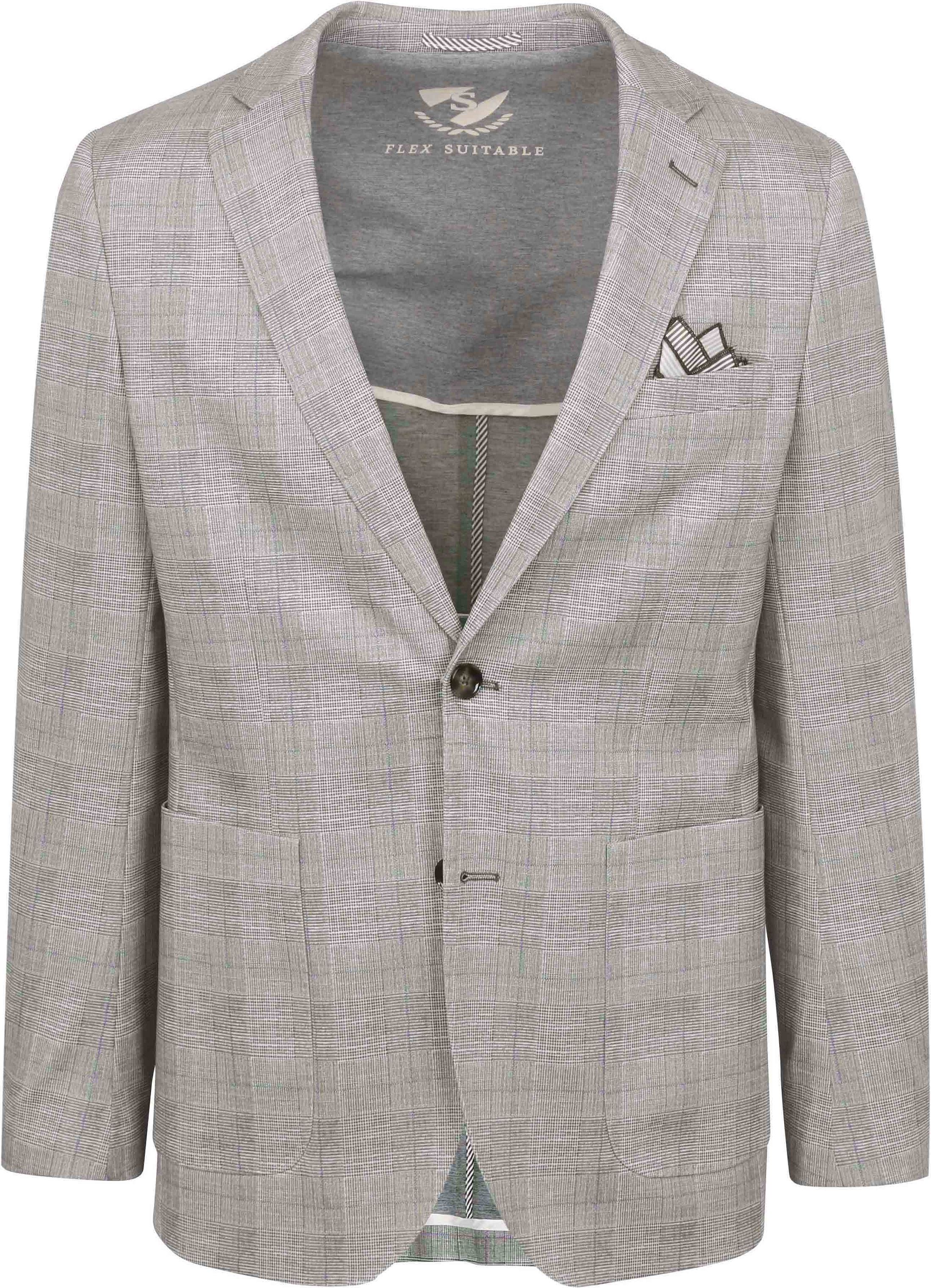 Suitable Sports Jacket Face Print Light brown SPE241038FA40ST-870 order online | Suitable