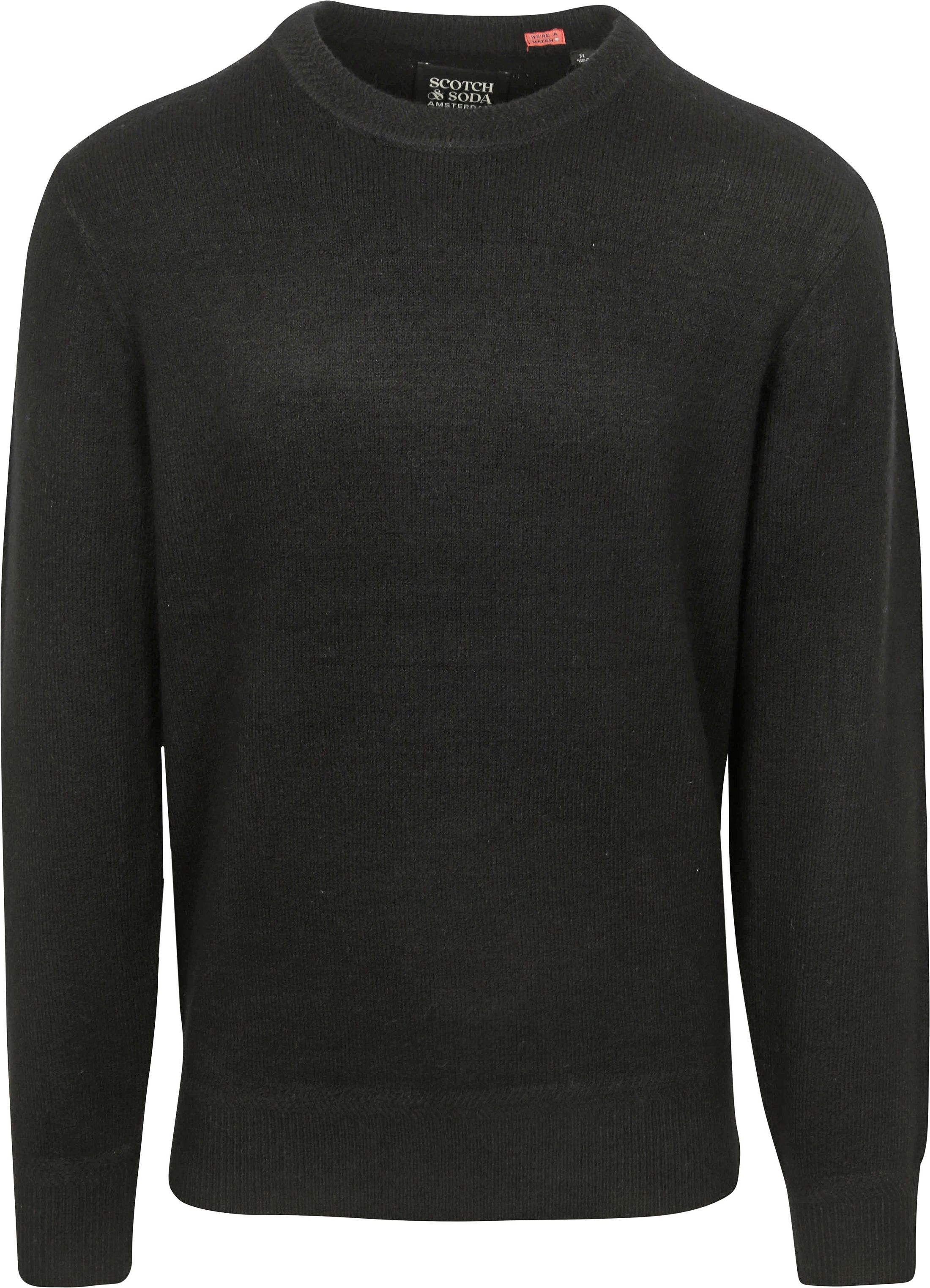 Scotch and Soda Pull-over Soft Knit Noir 178819-001 commander en ligne | Suitable