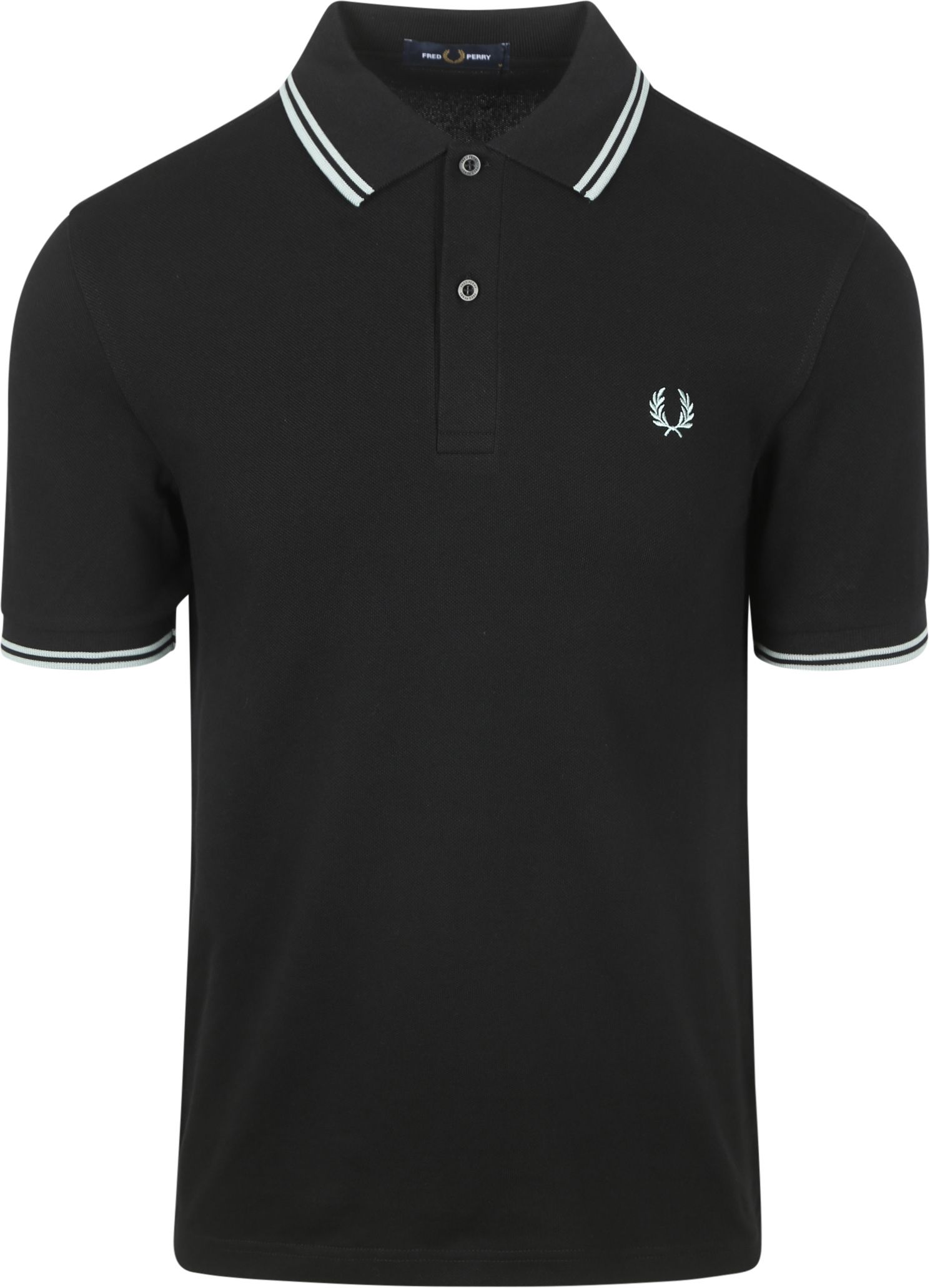 Fred Perry Polo Twin Tipped M3600 Black order online | M3600-Q46 | Suitable Lithuania