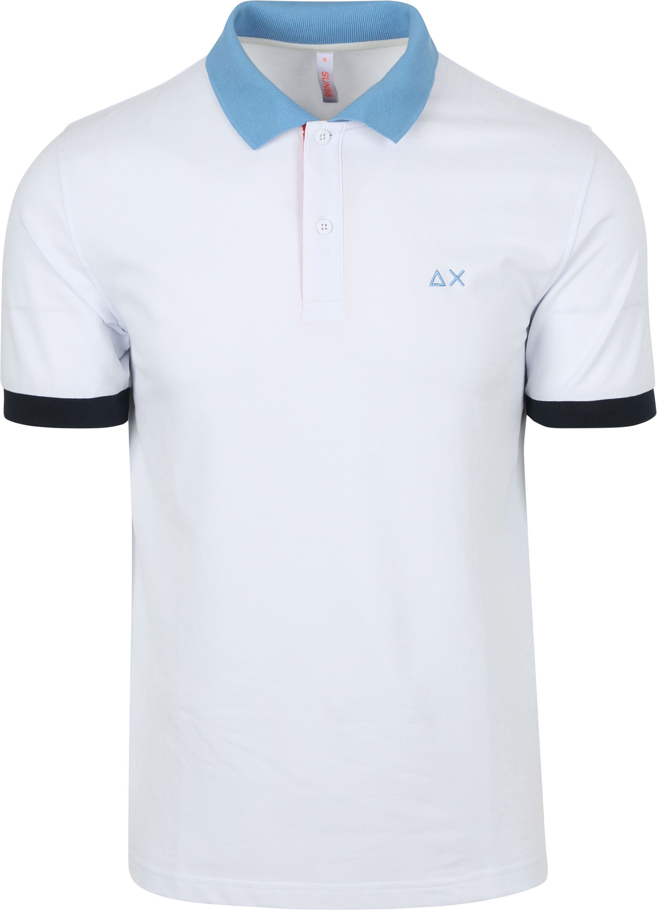 Sun68 Polo Shirt Color Way White A35116-01 order online | Suitable