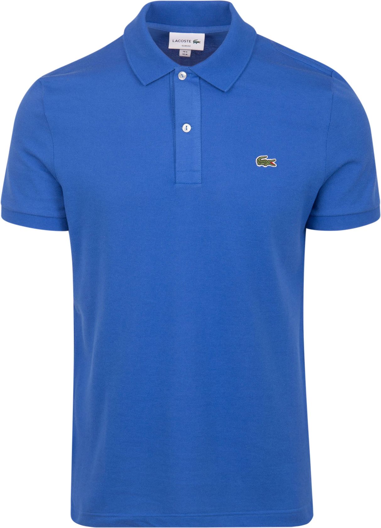 Lacoste Polo Shirt Pique Cobalt Blue order online | PH4012-IXW | Suitable Norway