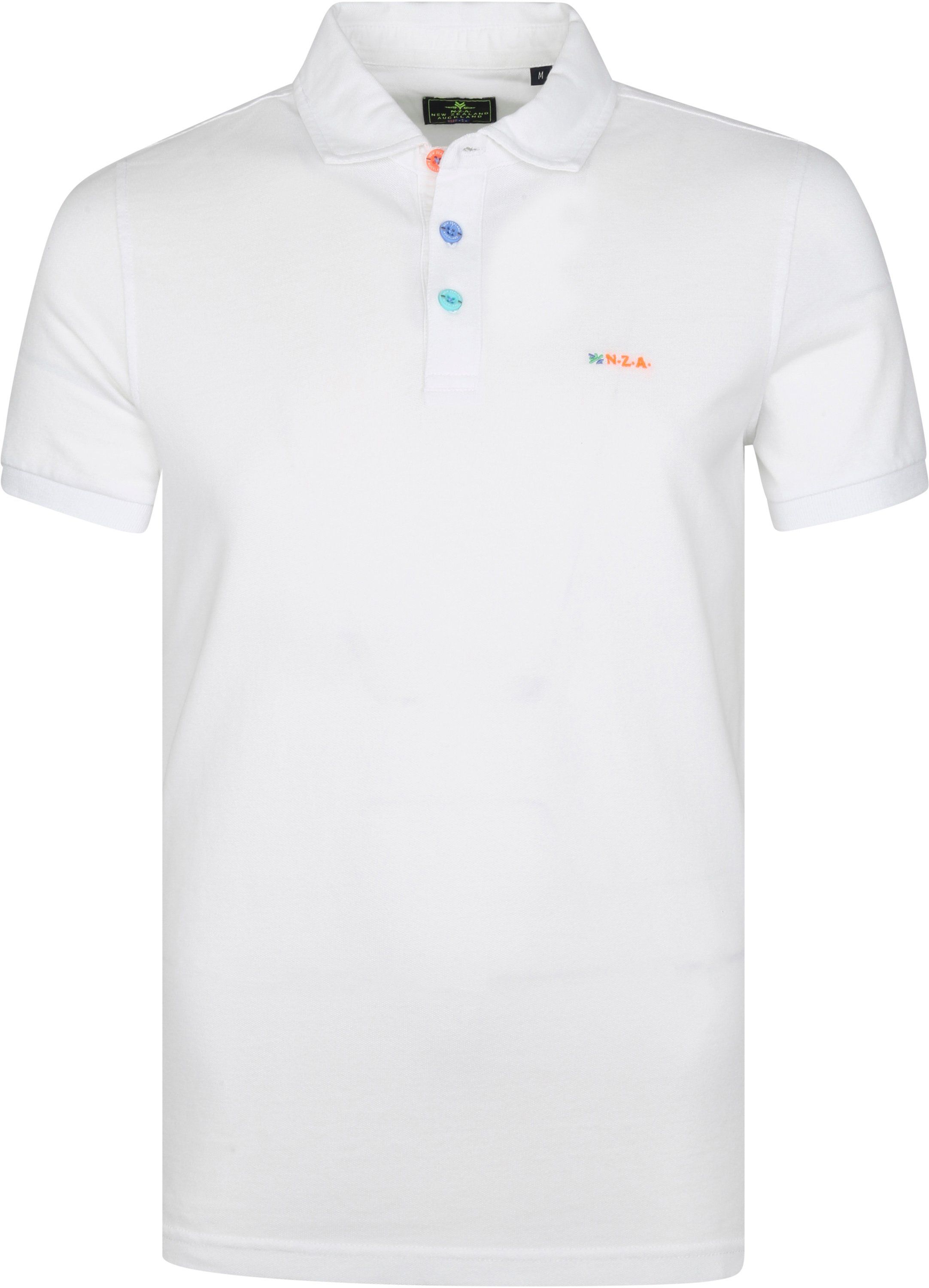NZA Polo Shirt Moerewa White size L