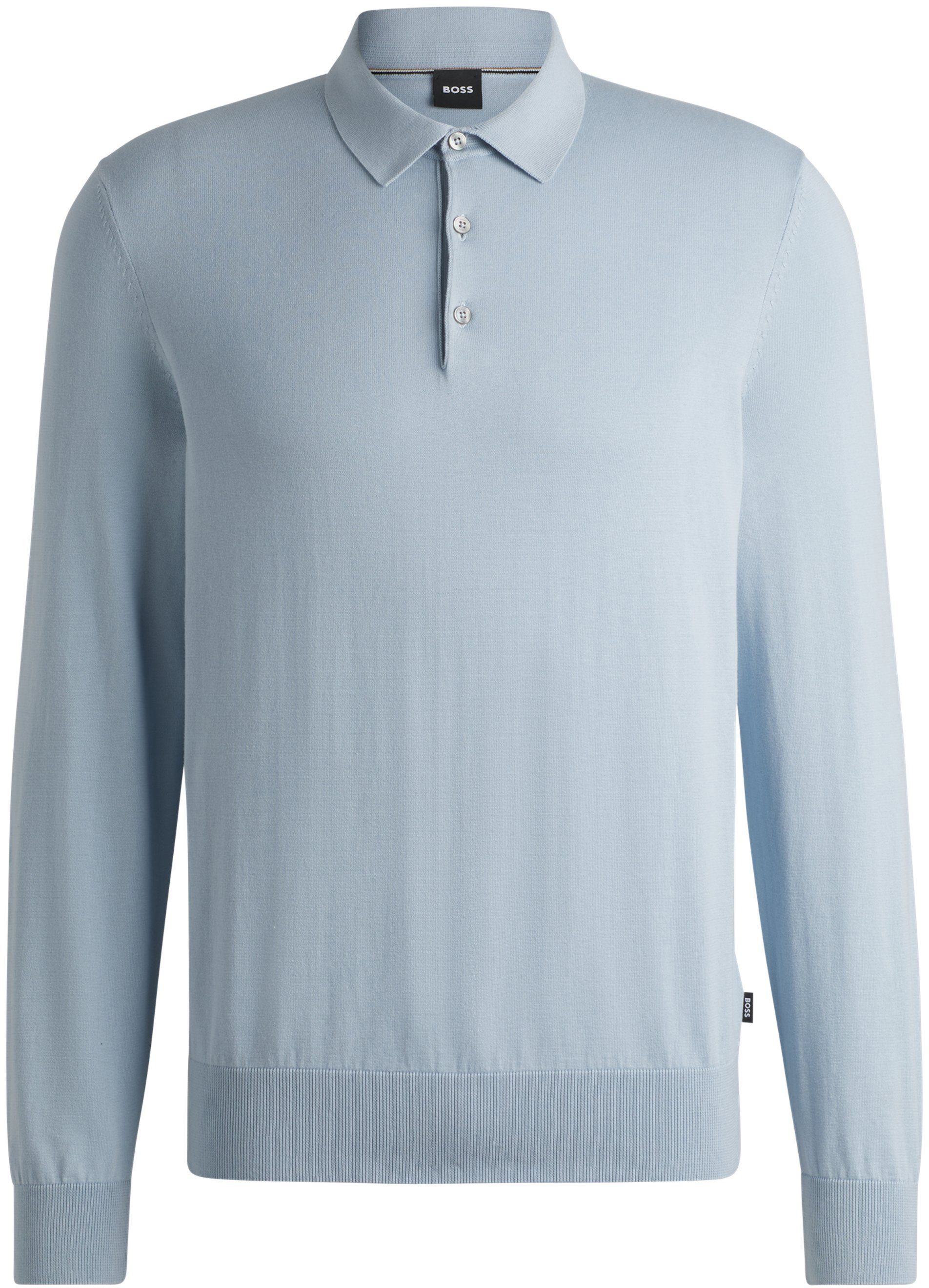 BOSS Gemello Long Sleeve Polo Shirt Light Blue order online | 50506025-454 | Suitable Lithuania