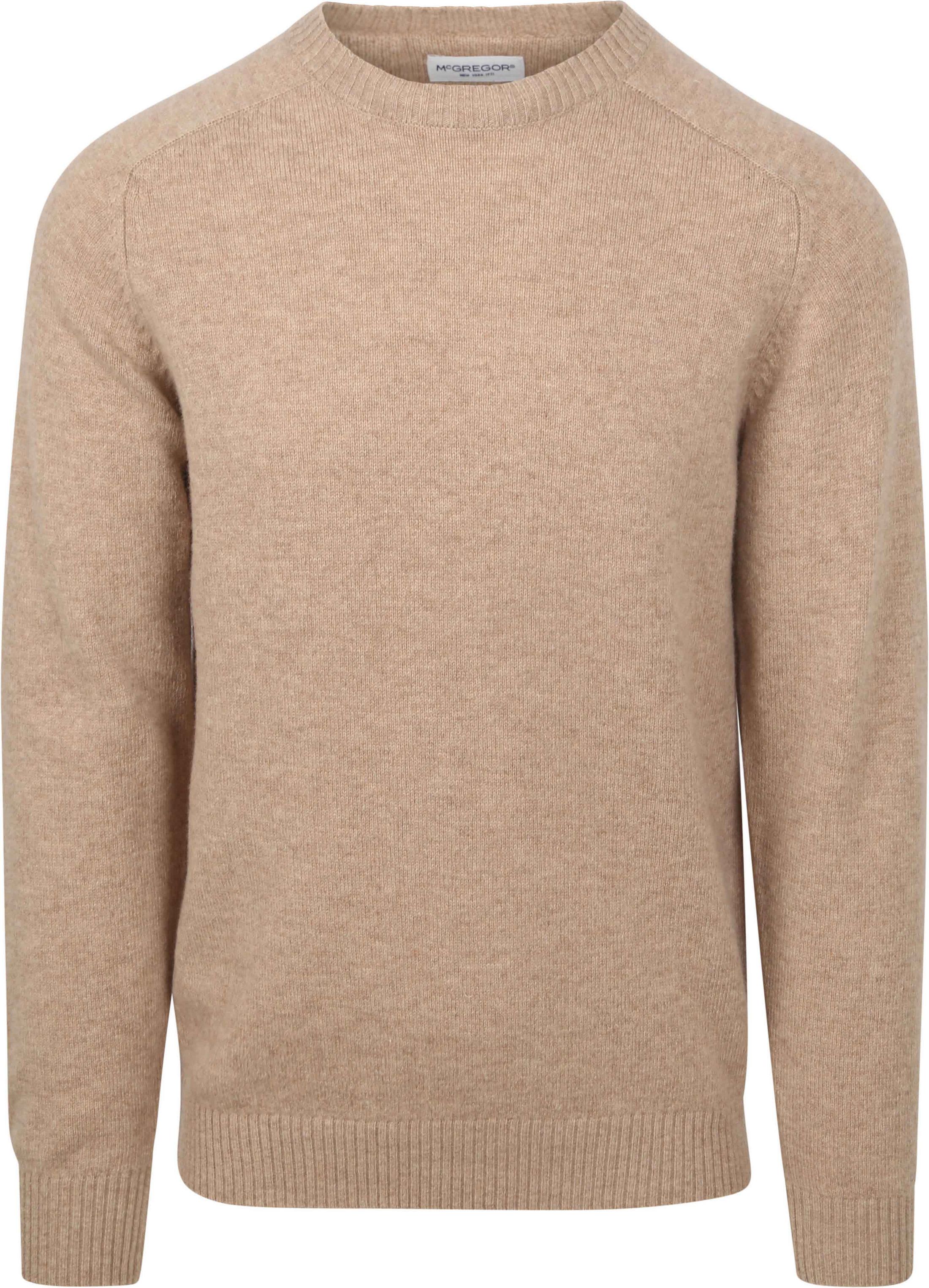 McGregor Pullover Lambswool Melange Sand order online | Suitable