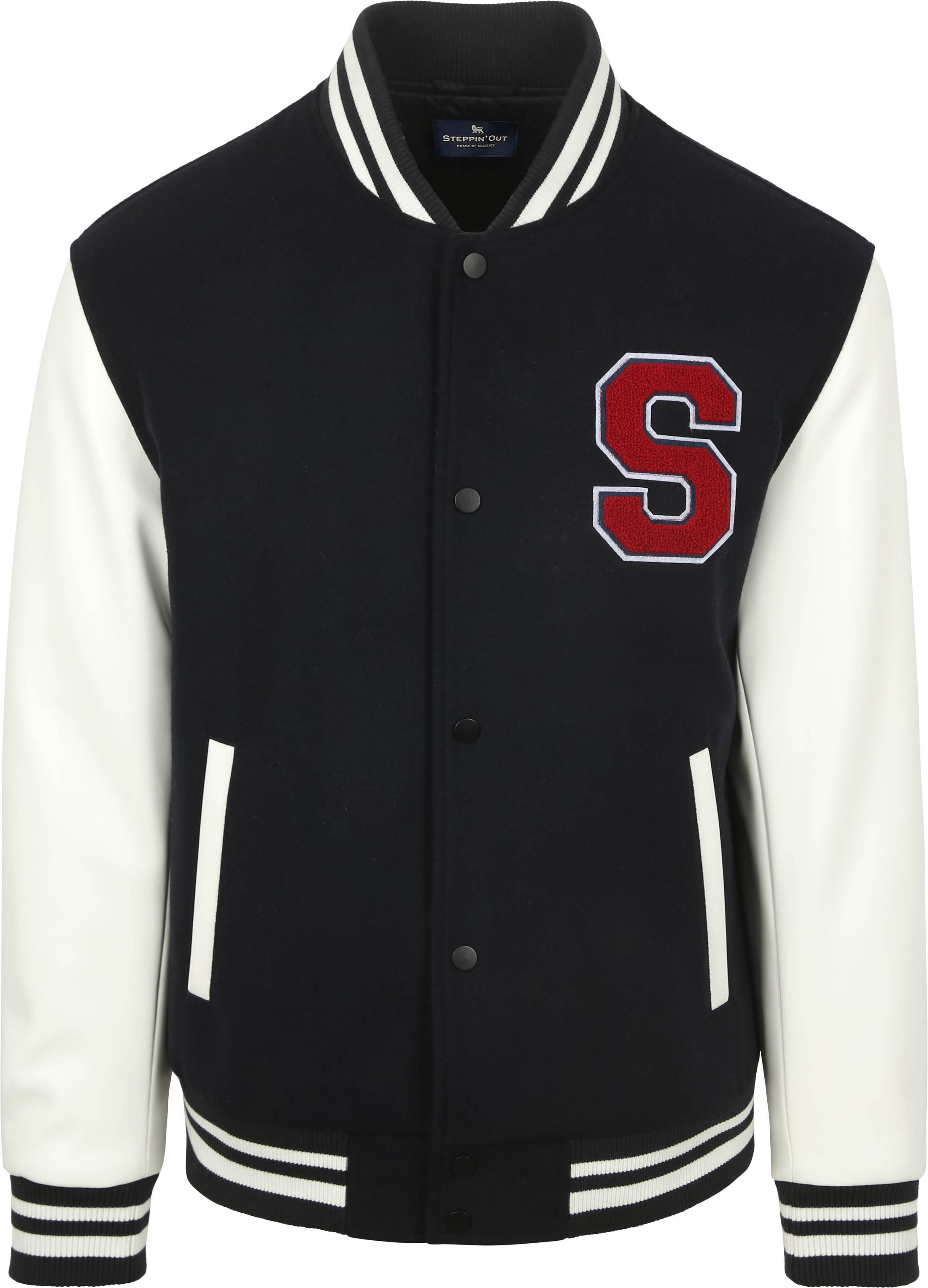 Steppin' Out Varsity Embroidery Veste Marine commander en ligne | JA -BB-SO-25.01 navy | Suitable Luxembourg