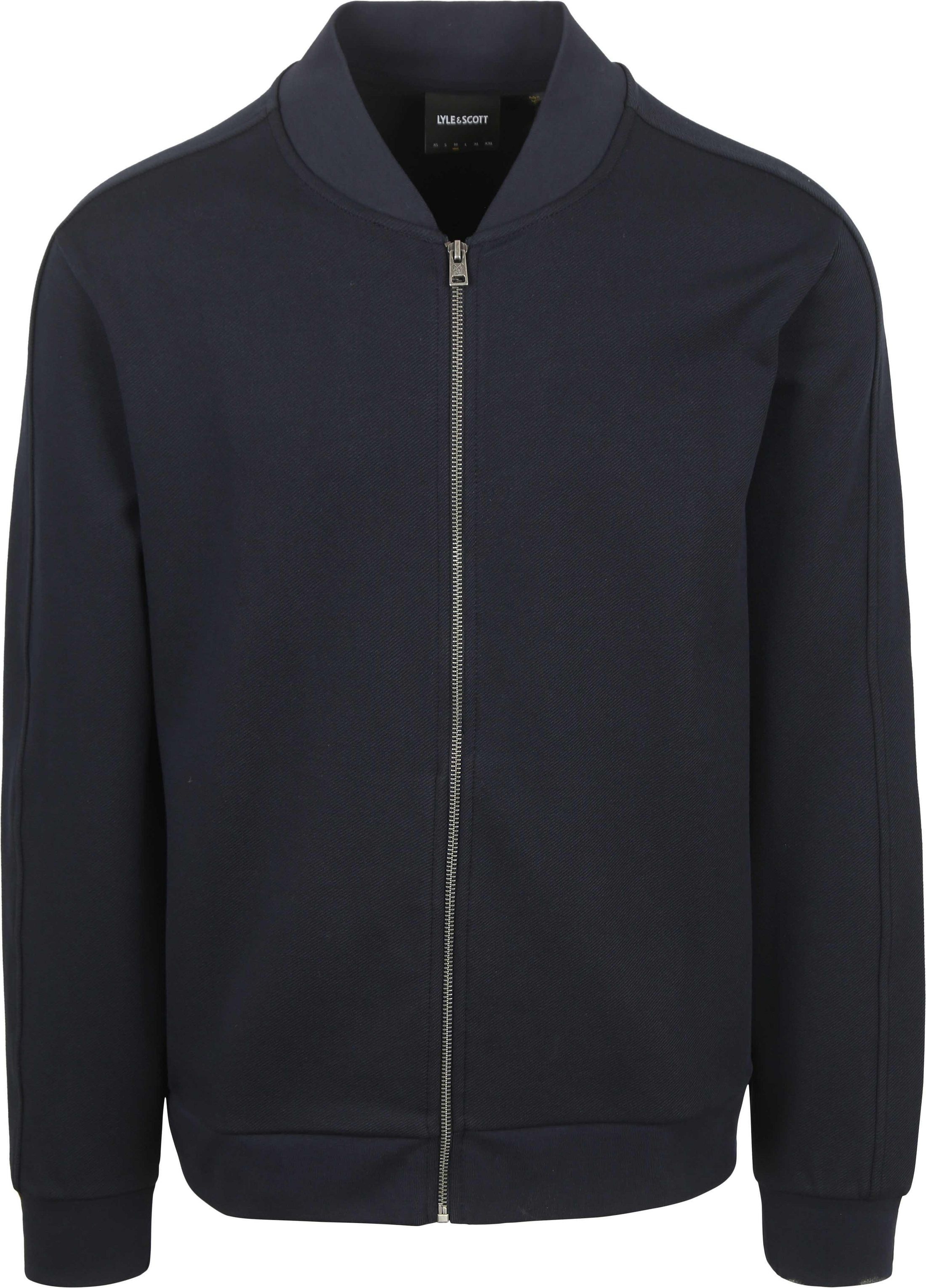 Lyle & Scott Cardigan Bomber Dark Navy ML2289V-Z271 order online | Suitable
