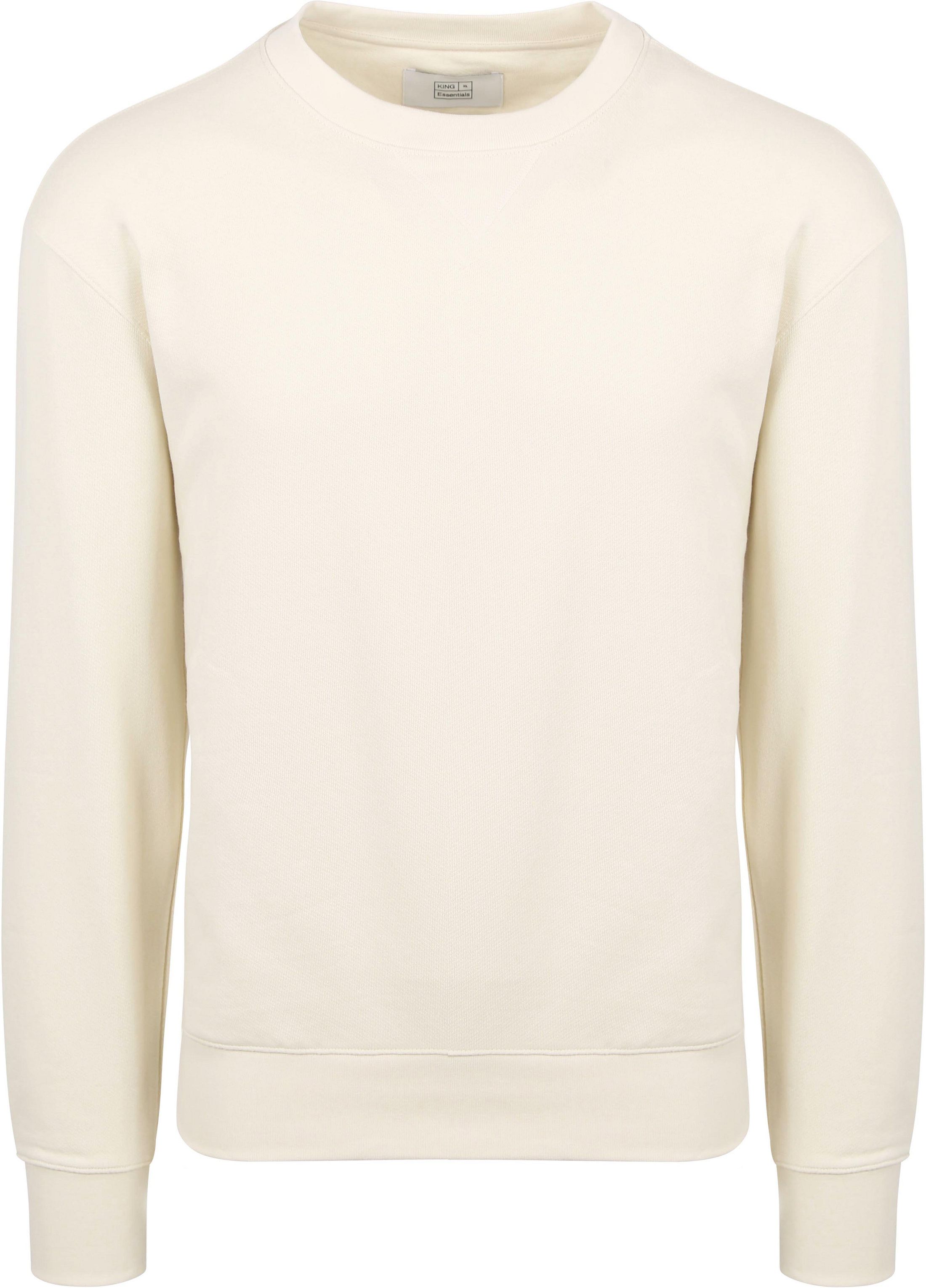 King Essentials The George Sweater Ecru KM111070001-N000T kopen | Suitable