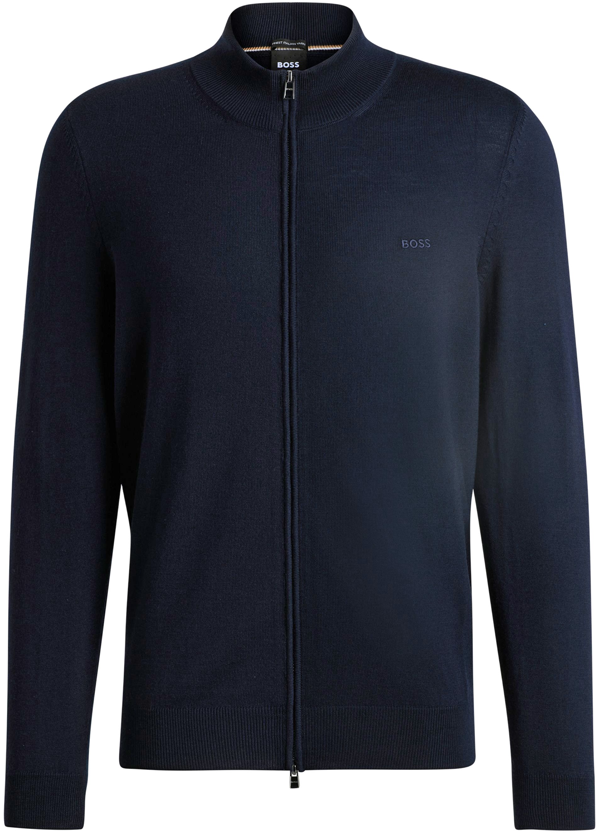 BOSS Balonso Cardigan Wool Navy 50476347-404 order online | Suitable