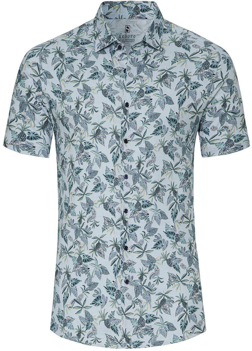 Desoto Short Sleeve Jersey Chemise Impression Bleu Clair commander en ligne | 73232-3-616 | Suitable Luxembourg