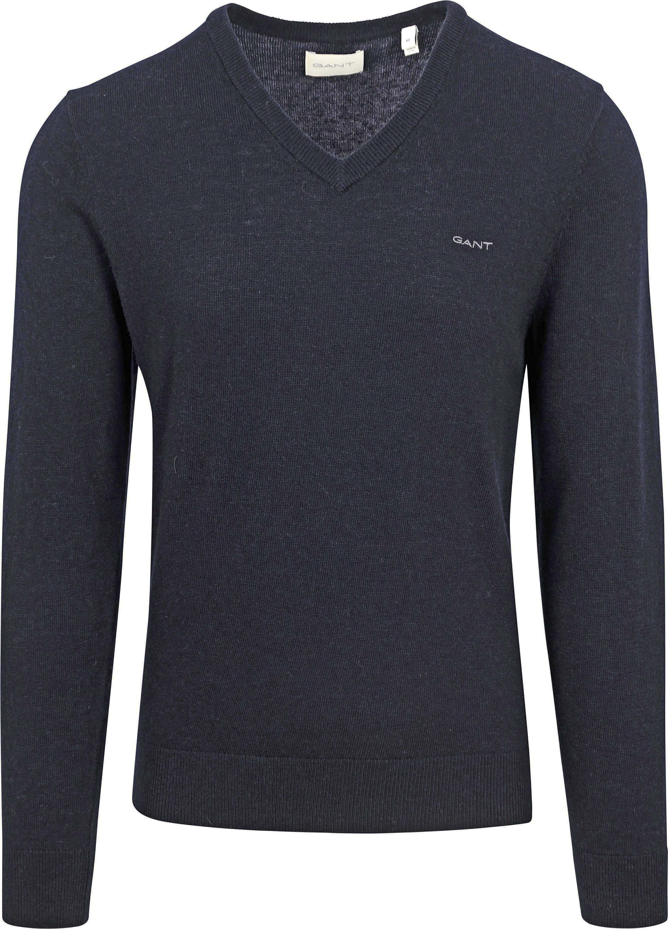 Gant Pull Laine d'Agneau Marine Mélanger 8050174-480 commander en ligne | Suitable