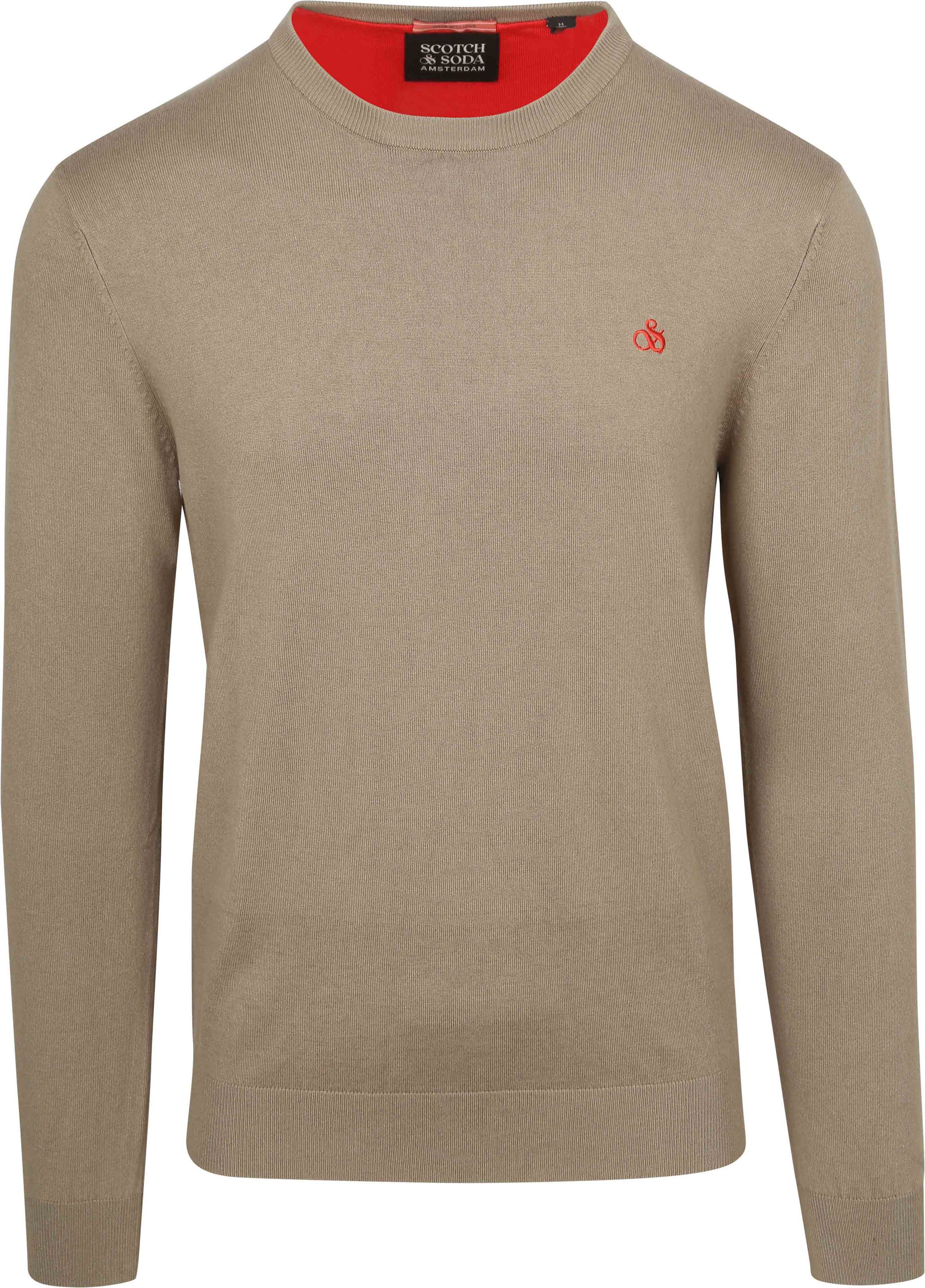 Scotch and Soda Essential Pullover Beige order online | 178814-260 | Suitable Spain