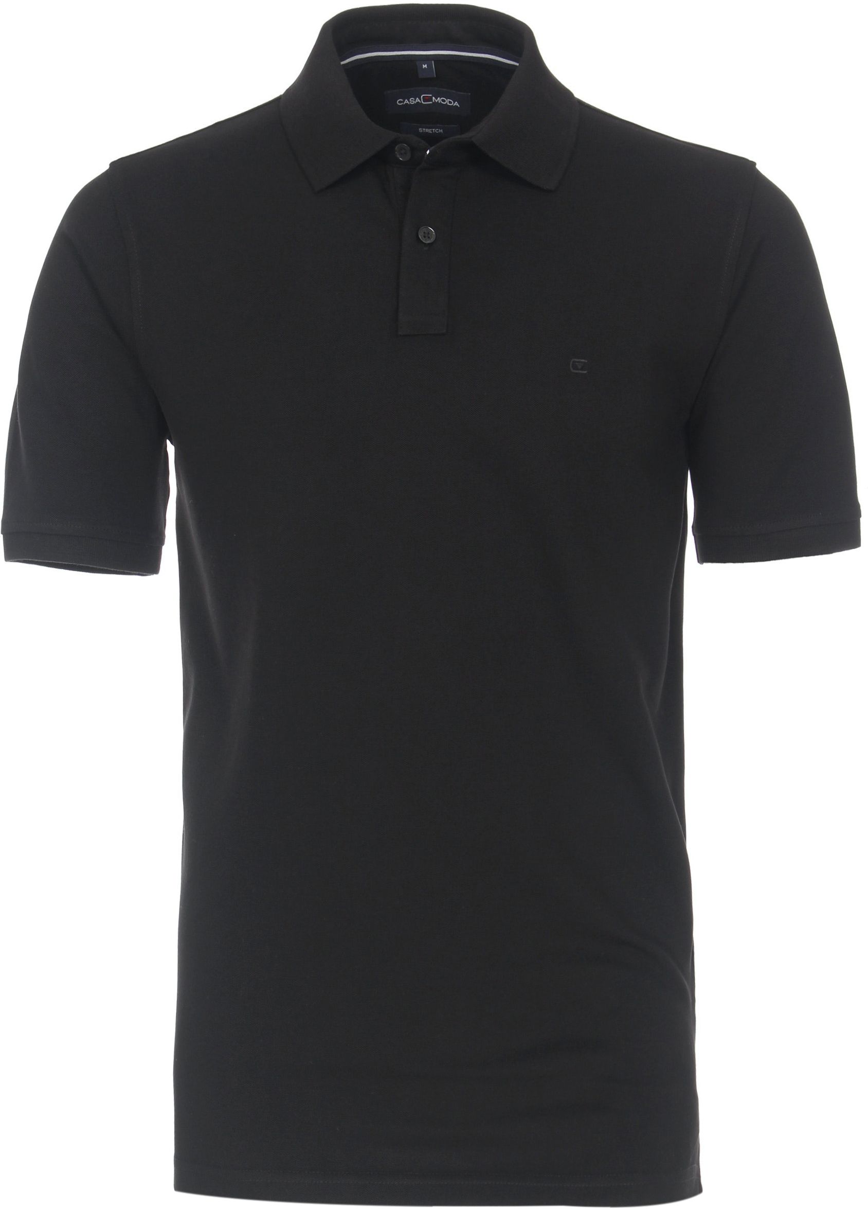 Casa Moda Polo Shirt Stretch Black 004470-800 order online | Suitable