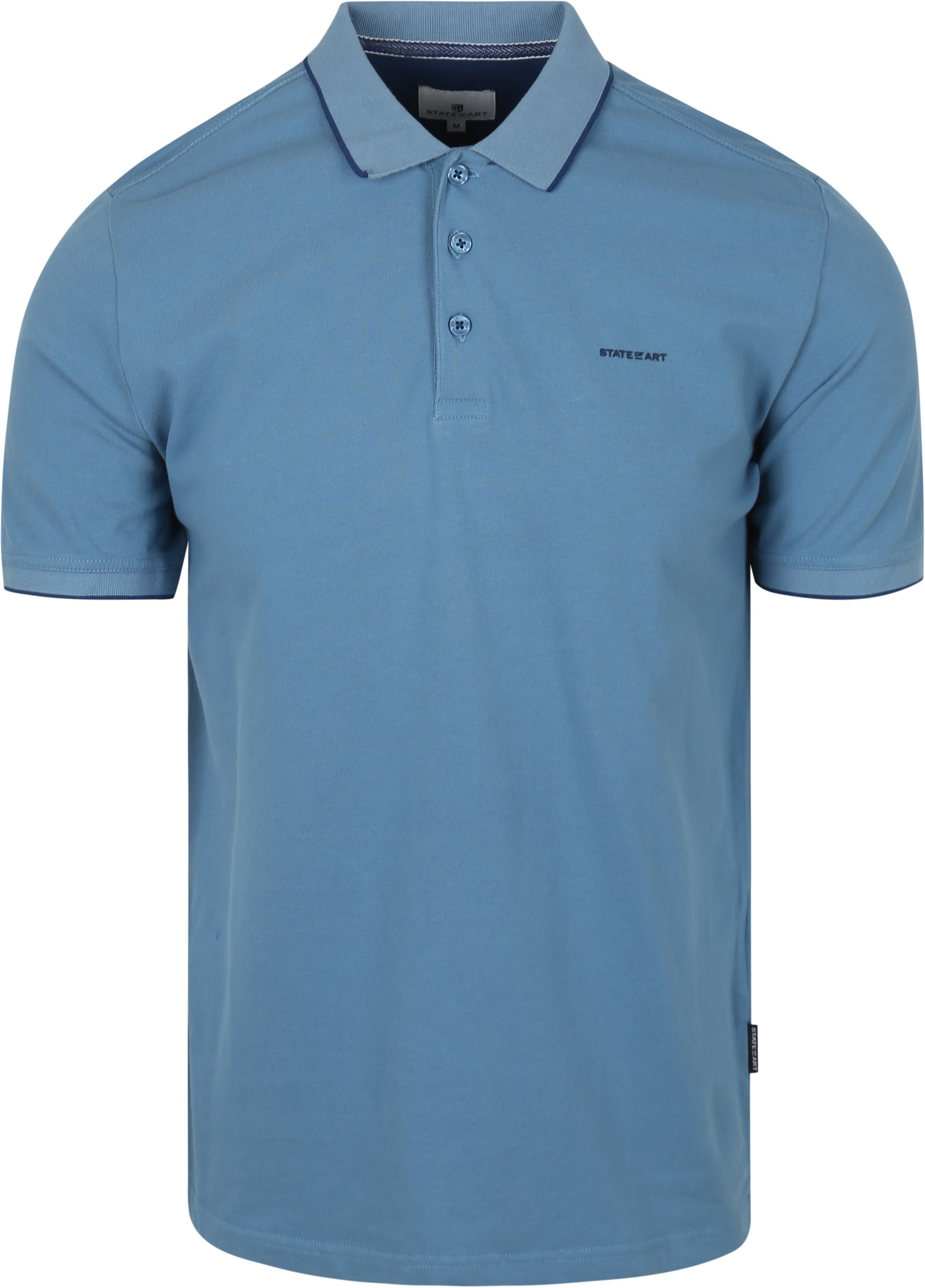 State of Art Poloshirt Pique Blue order online | 46115400-5600 | Suitable Norway
