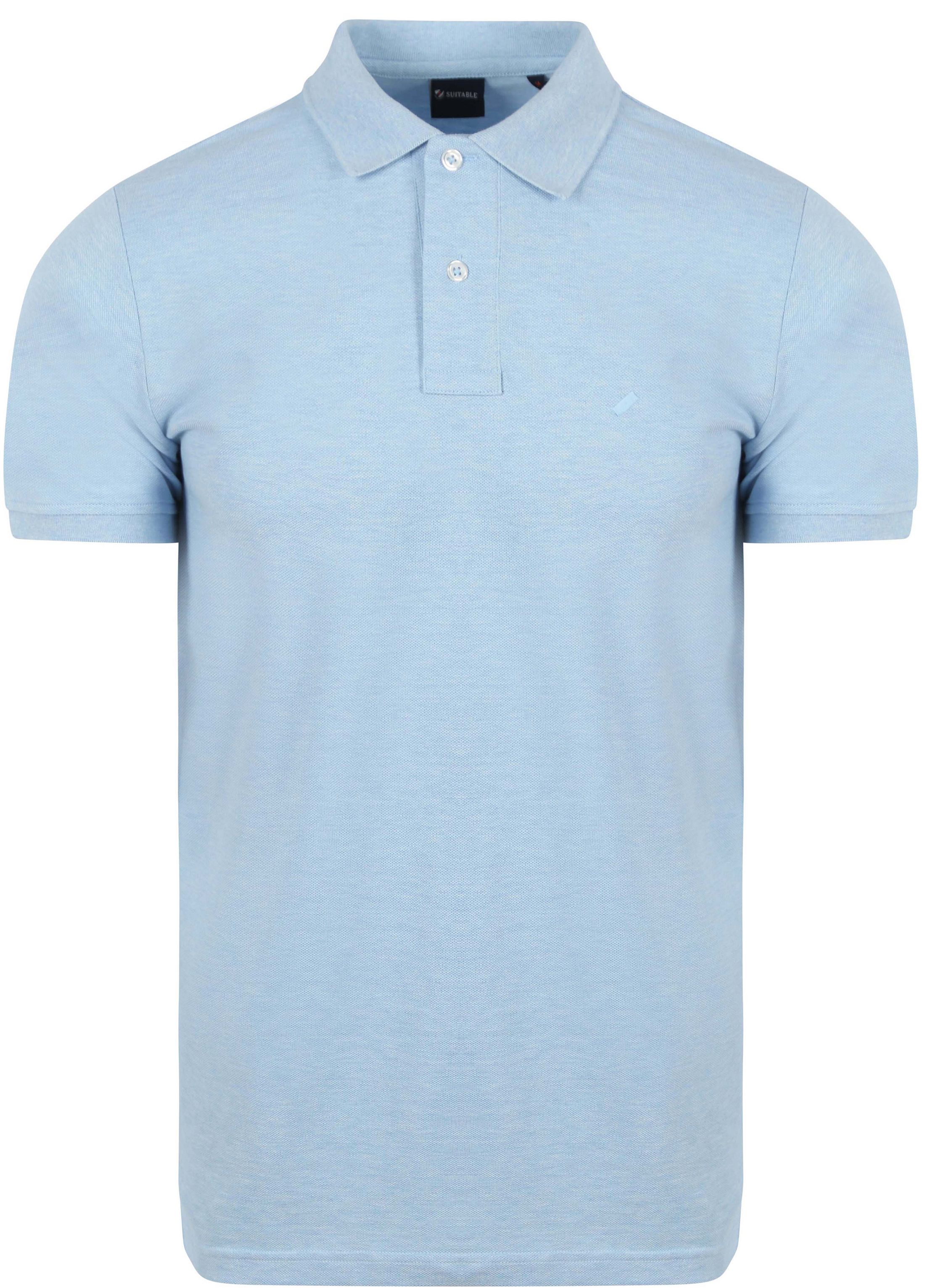 Suitable Mang Polo Shirt Light Blue SPE24108FA63ST-210 order online | Suitable