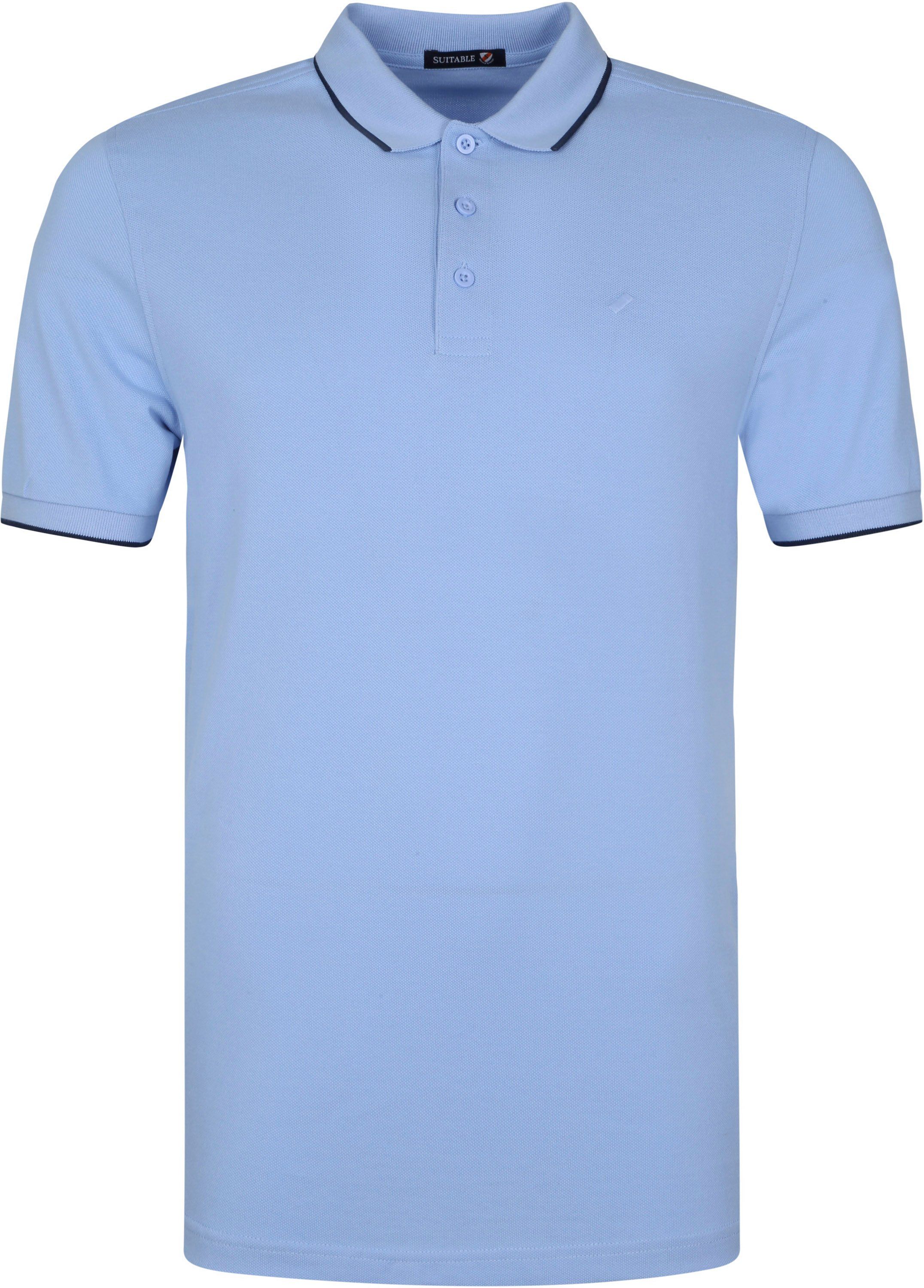 Suitable Poloshirt Tip Ferry Light Light blue Blue size L