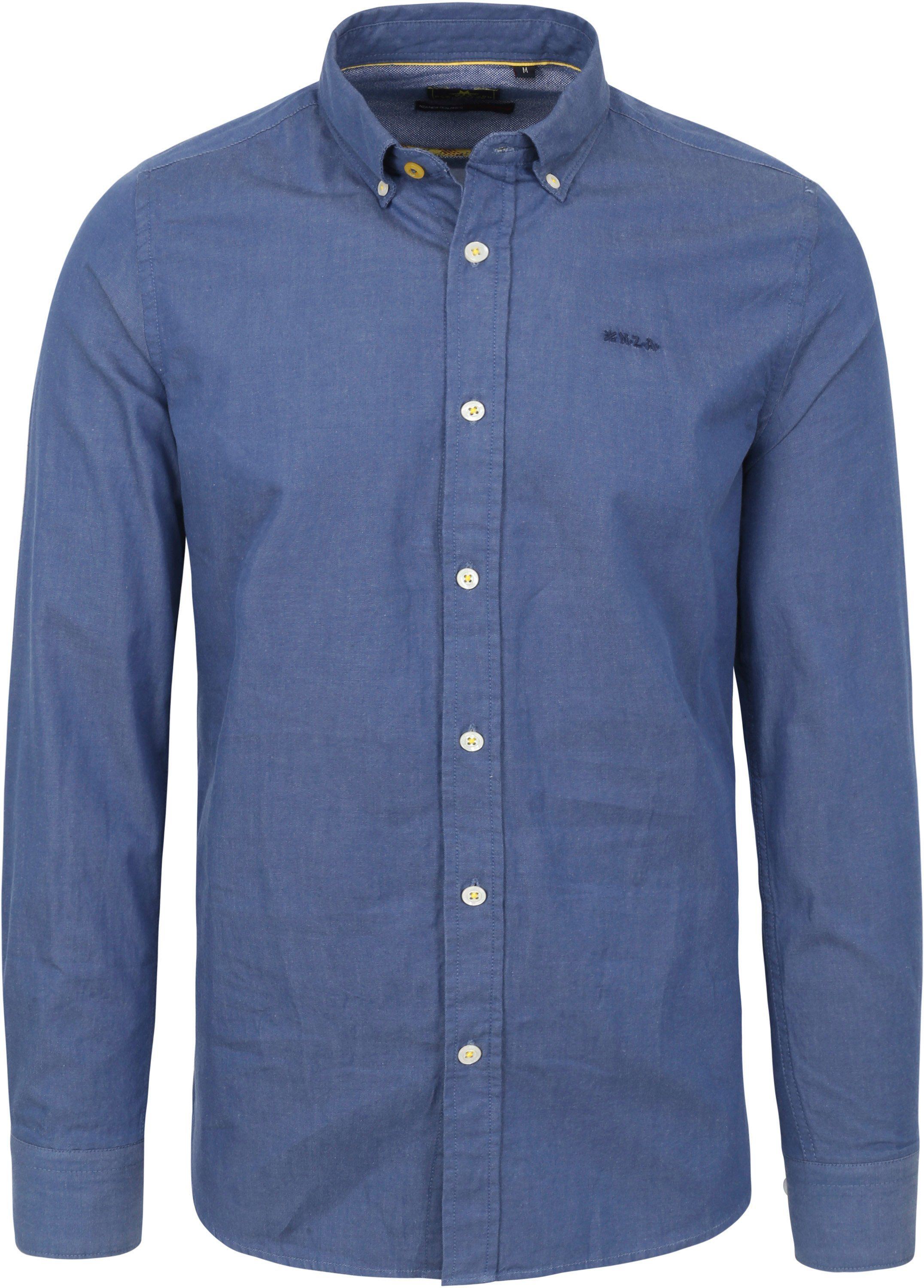 New Zealand Auckland - Nza shirt upper mangatawhiri blue size l