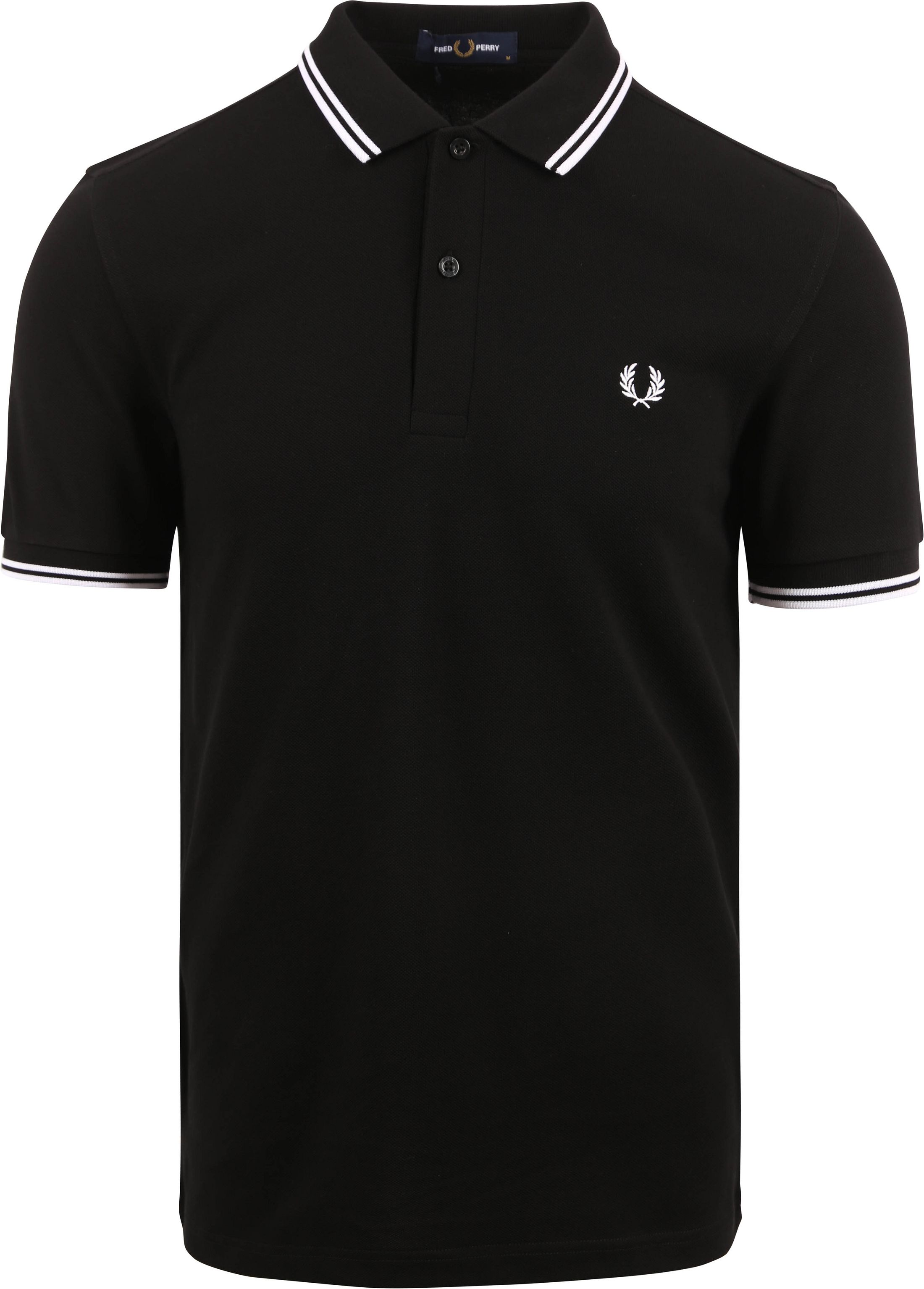Fred Perry Polo Zwart 350 M3600-350 kopen | Suitable