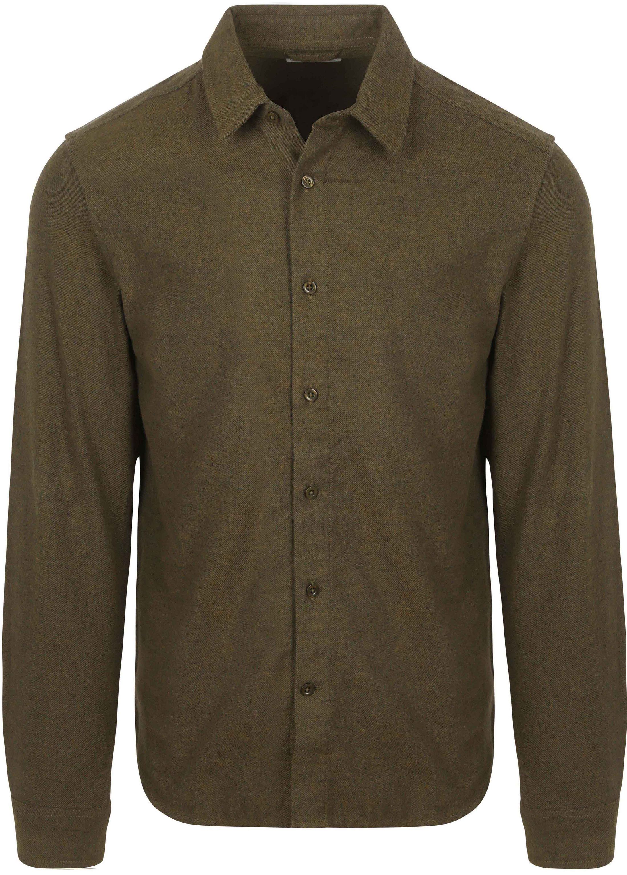 Knowledge Cotton Apparel Shirt Flannel Forrest Night order online | 1090114-1090 | Suitable Liechtenstein