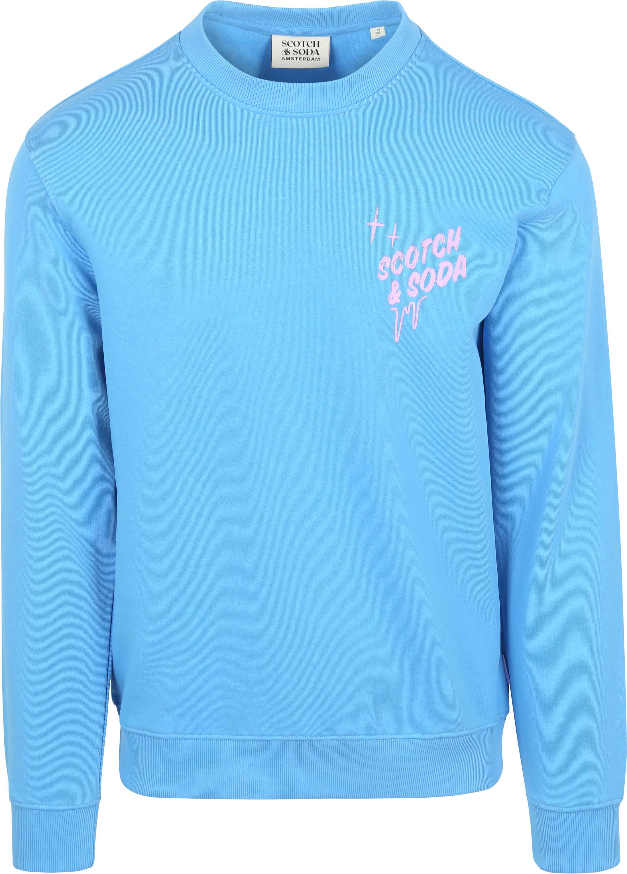 Scotch and Soda Pullover Druck Blau 180073-410 kaufen | Suitable