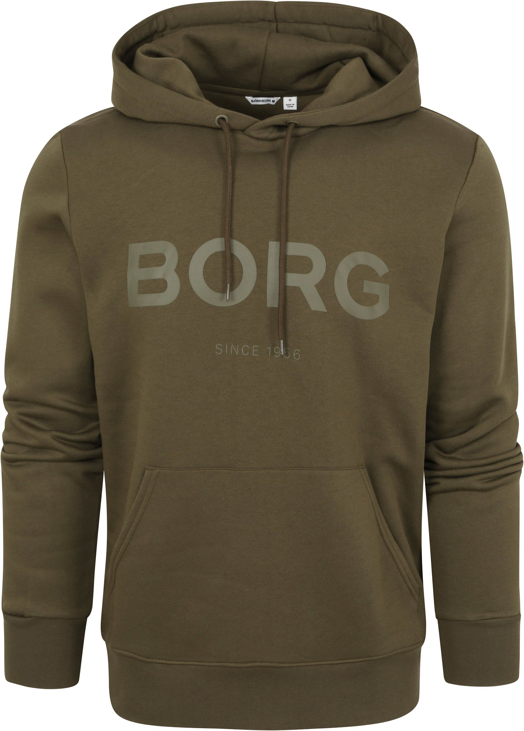 Bjorn Borg Sweater Dark Logo Green Dark Green size L