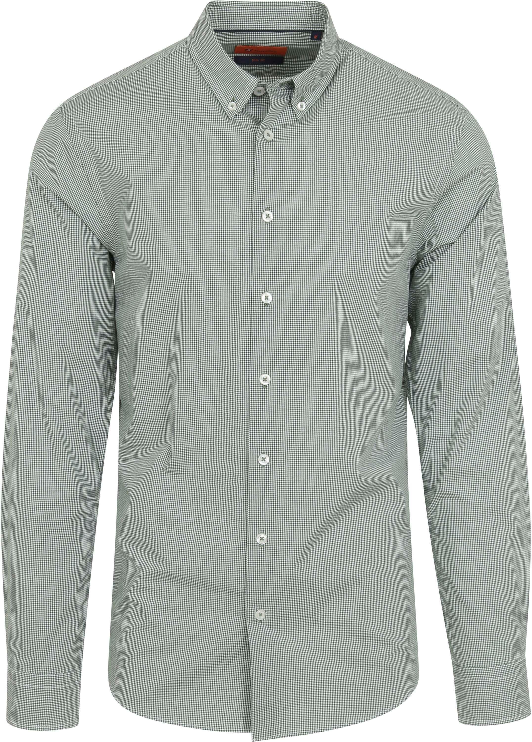 Suitable Shirt Vichy Checks Green size L