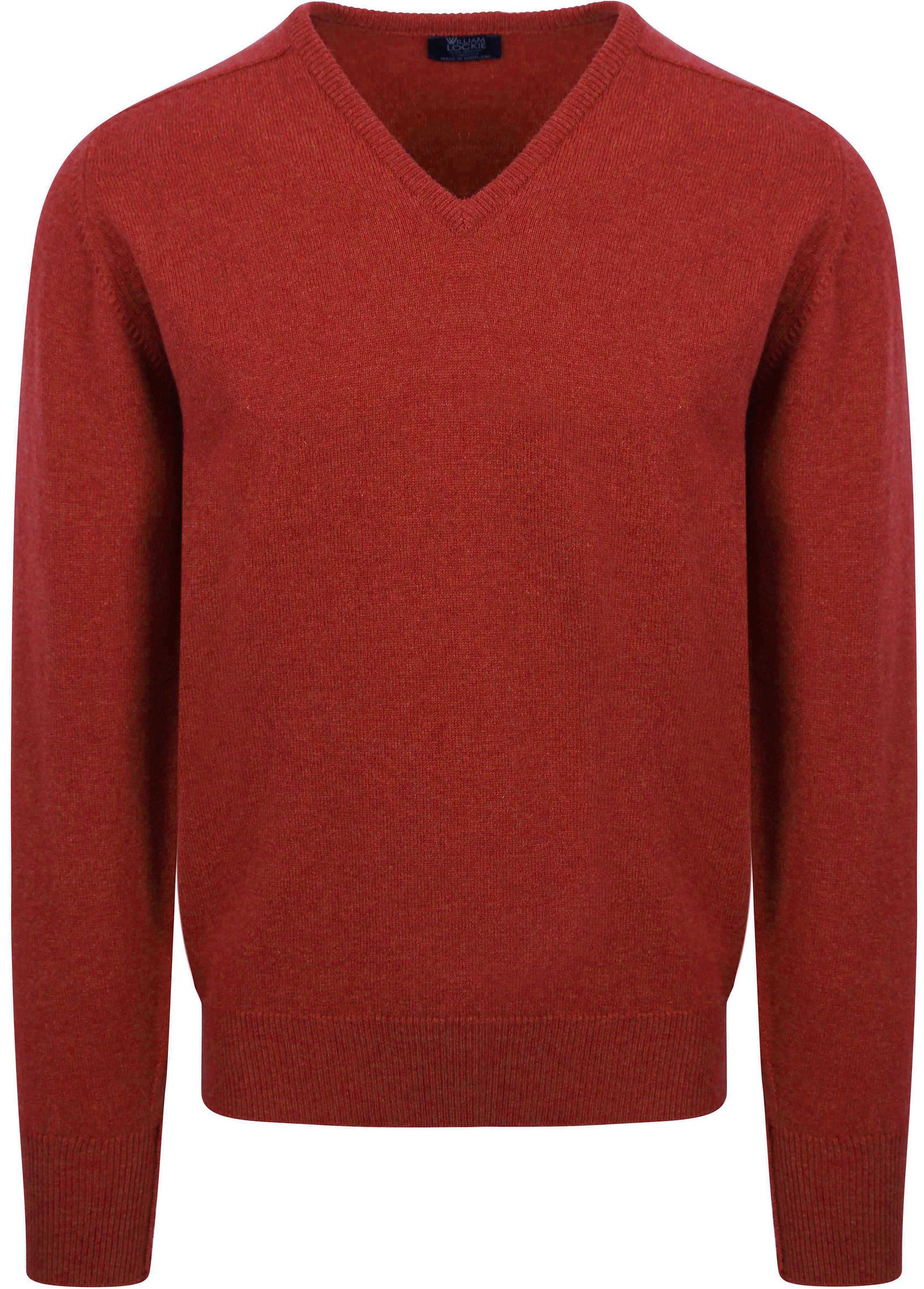 William Lockie Pullover Lambswool V Dobonnet 7092HV DF 110 Dubonnet order online | Suitable
