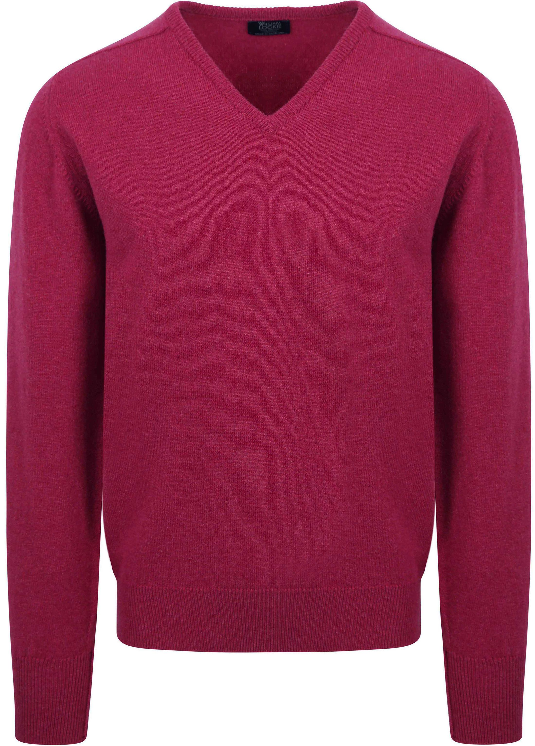 William Lockie Pullover Lambswool V Vegas 7092 HF V-NECK Vegas / 236