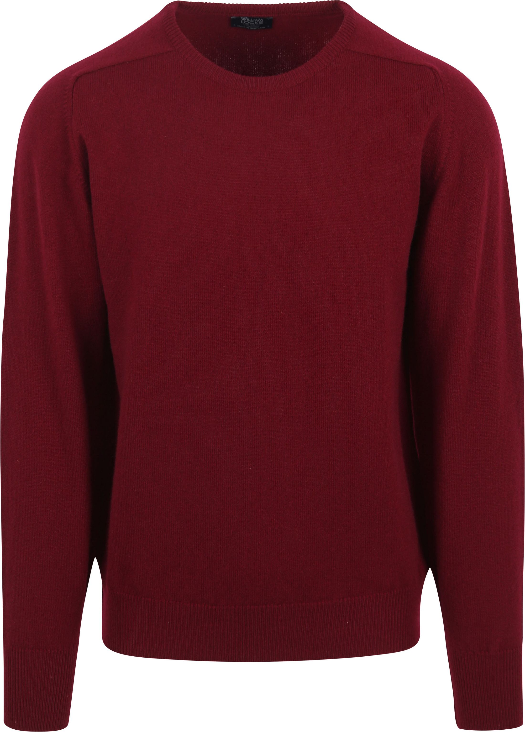 William Lockie Pullover Lambswool Bordeaux 7097DF-6 Bordeaux order online | Suitable