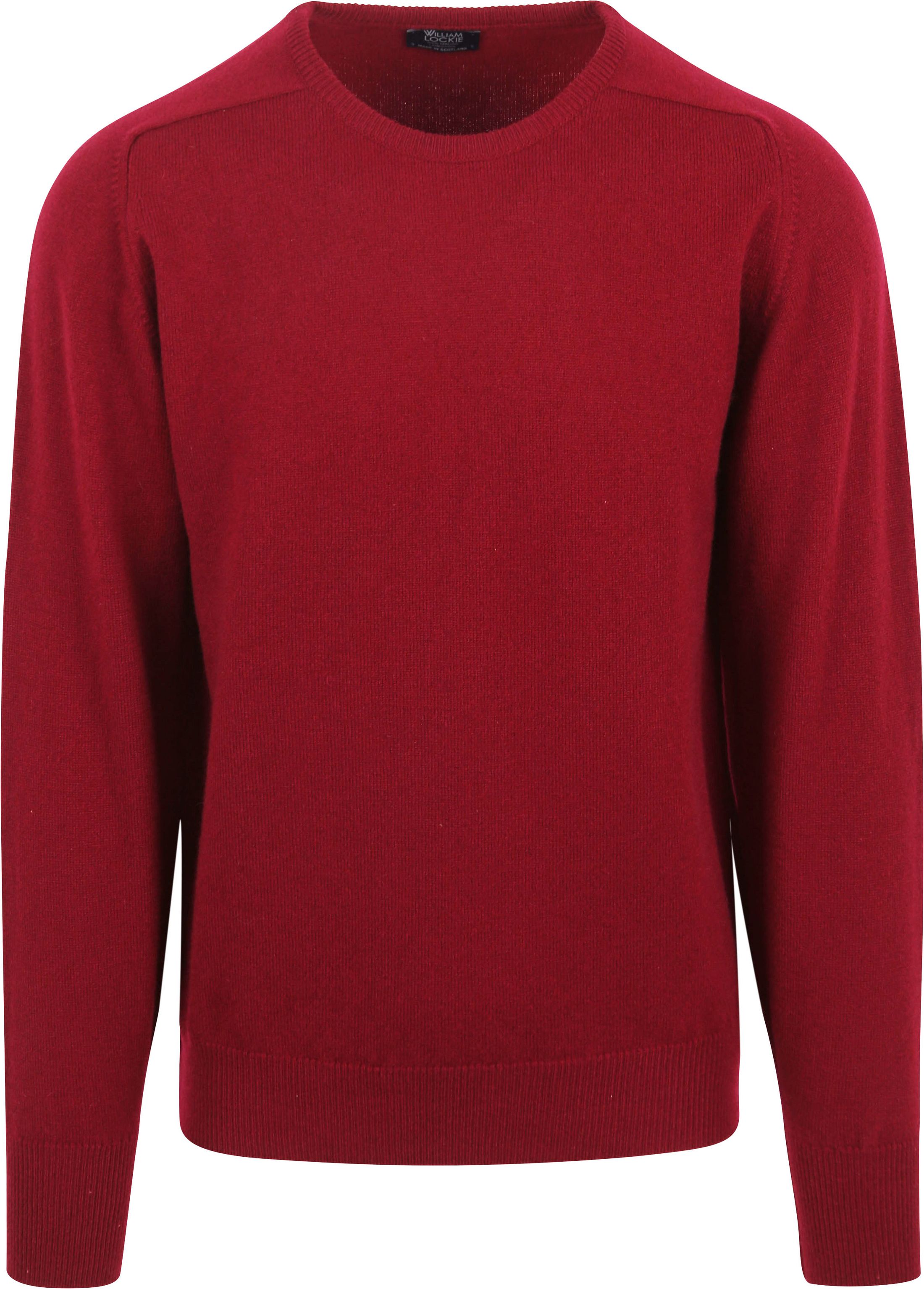 William Lockie Pullover O-neck Lambswool Dubonnet 7097DF-110 Dubonnet order online | Suitable