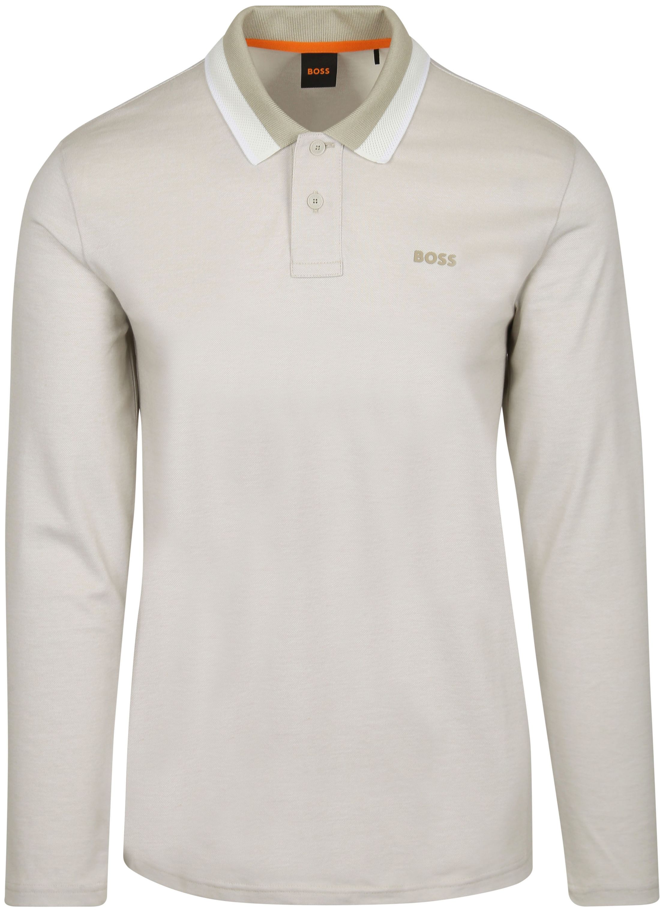 BOSS Peoxfordlong Polo Shirt Beige order online | 50544845-271 | Suitable Lithuania