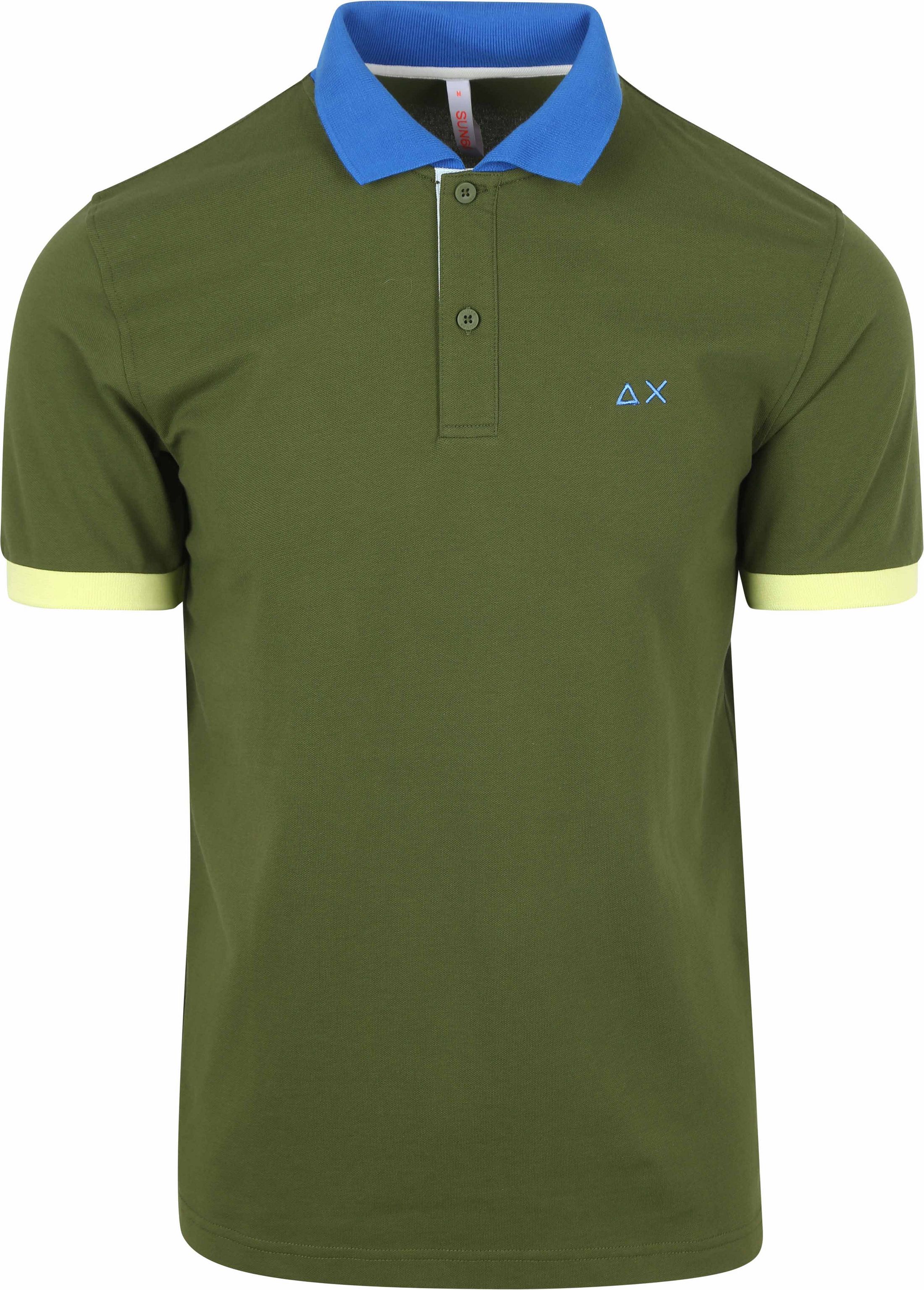 Sun68 Polo Shirt Color Way Dark Green A35116-37 order online | Suitable